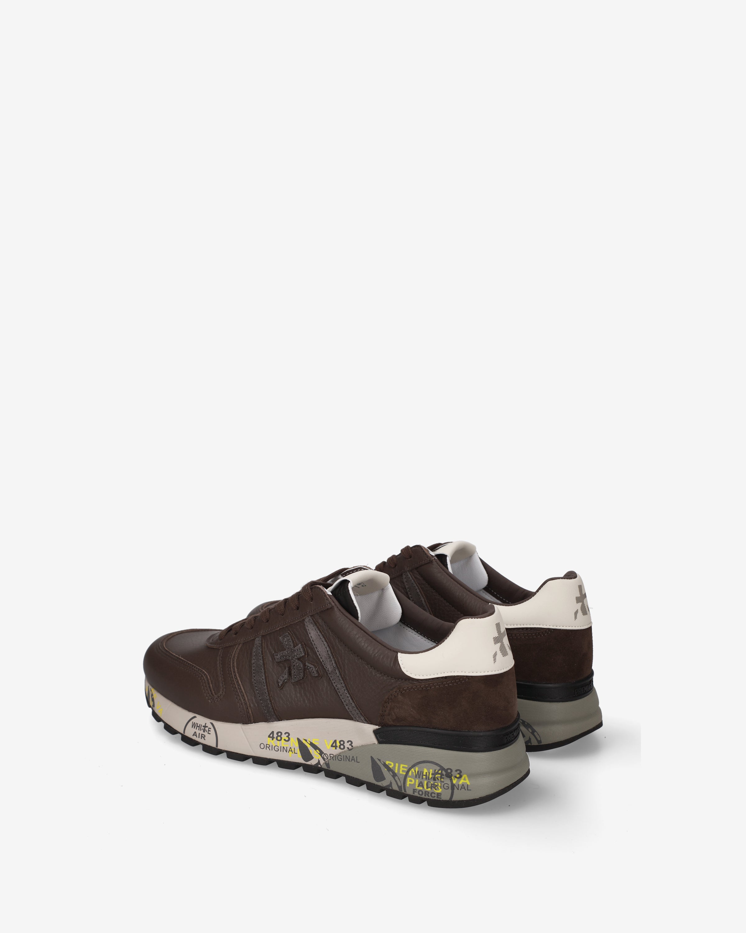 premiata-lander-8658-sneaker-braun-herren image 5