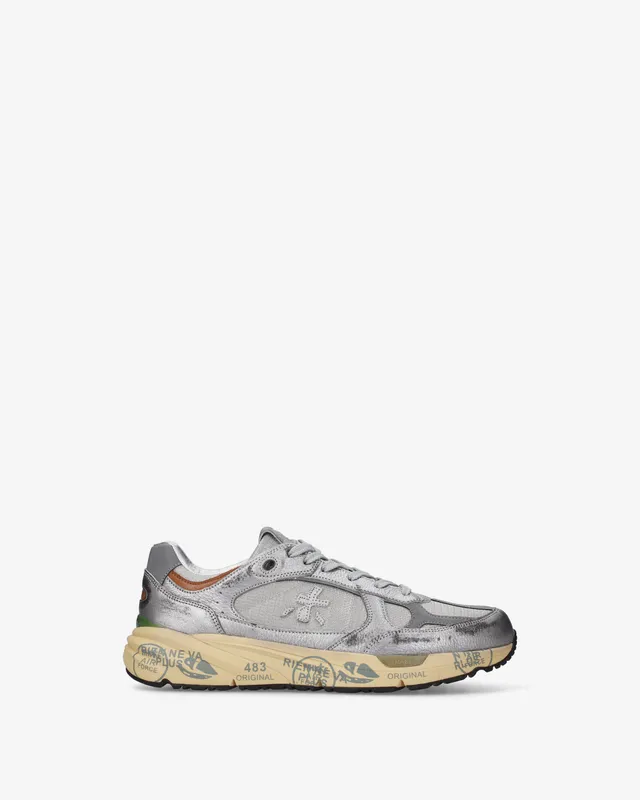 premiata-mase25-8635-sneaker-silber-herren-laminat image 1