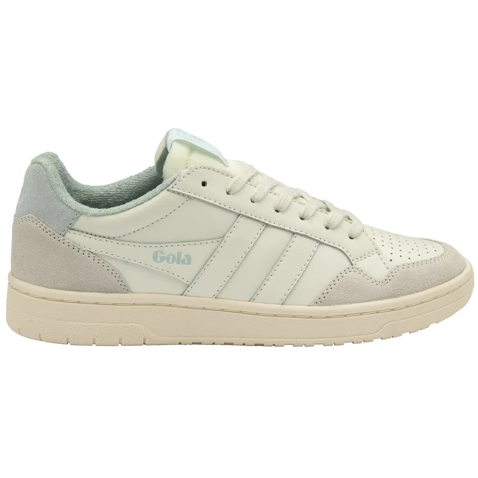 gola-eagle-damen-court-sneaker-off-white-eisblau image 1