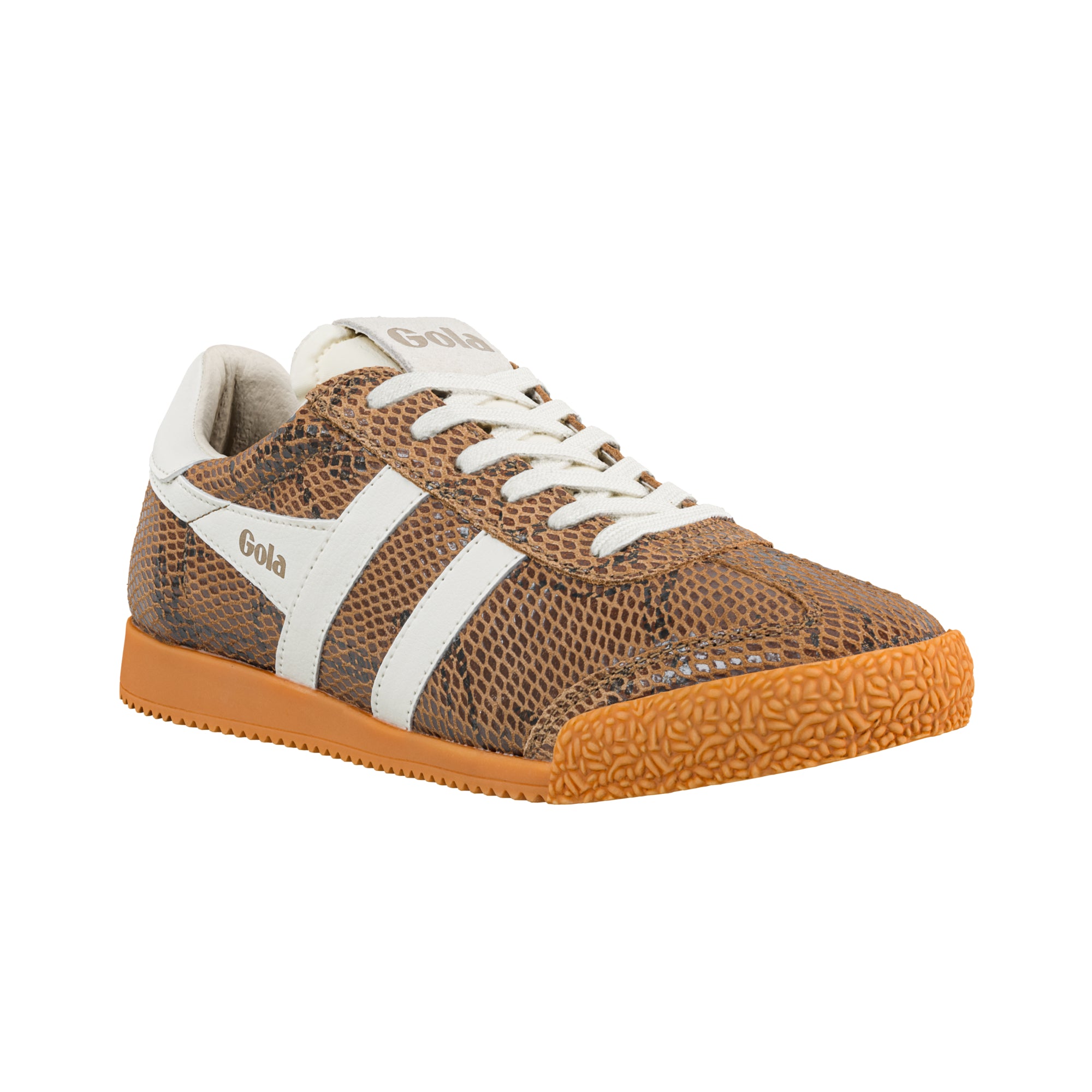 gola-elan-serpent-damen-turnschuhe-in-otterbraun-mit-schlangenprint image 2