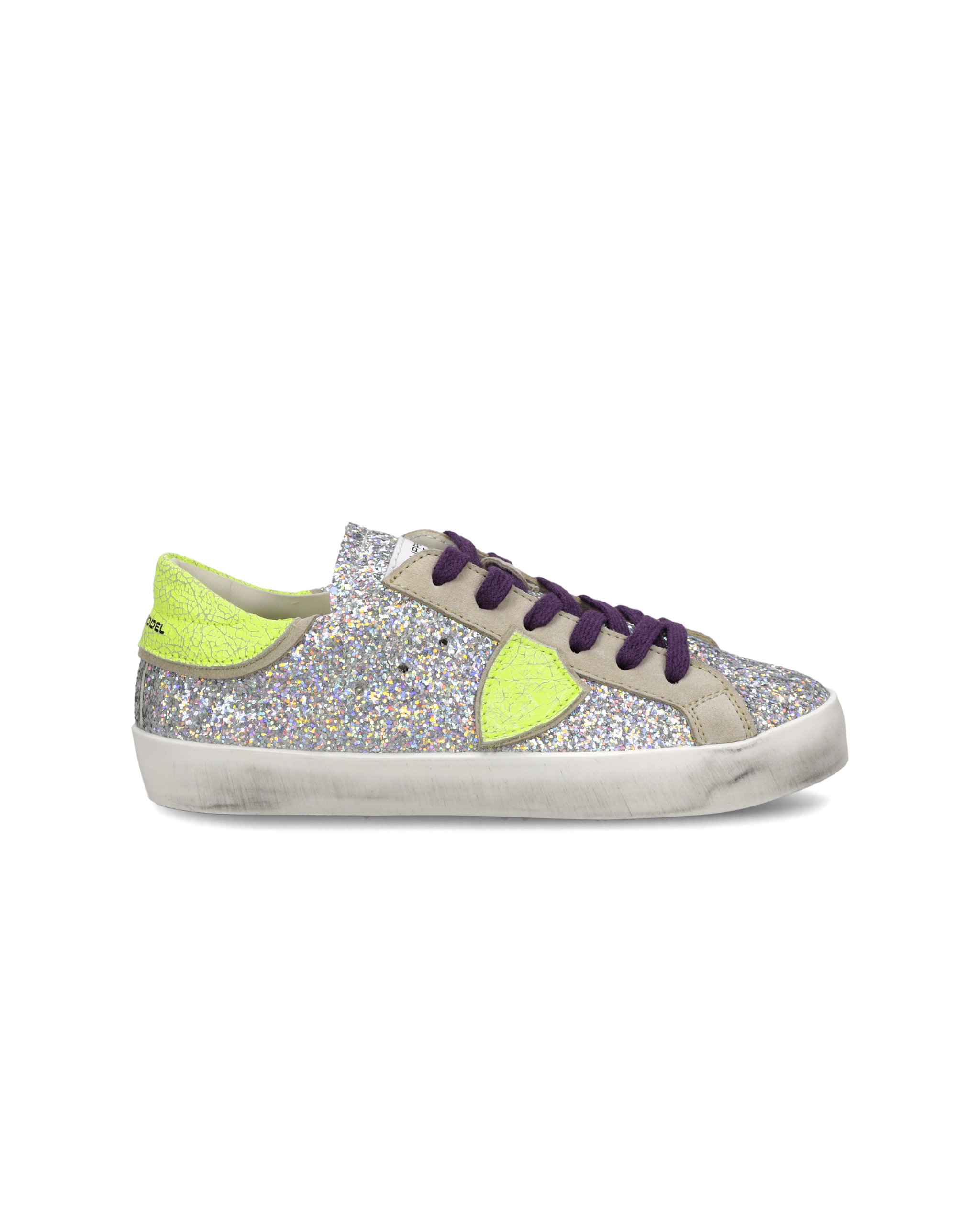 philippe-model-prsx-kids-sneaker-silber-fluo image 1