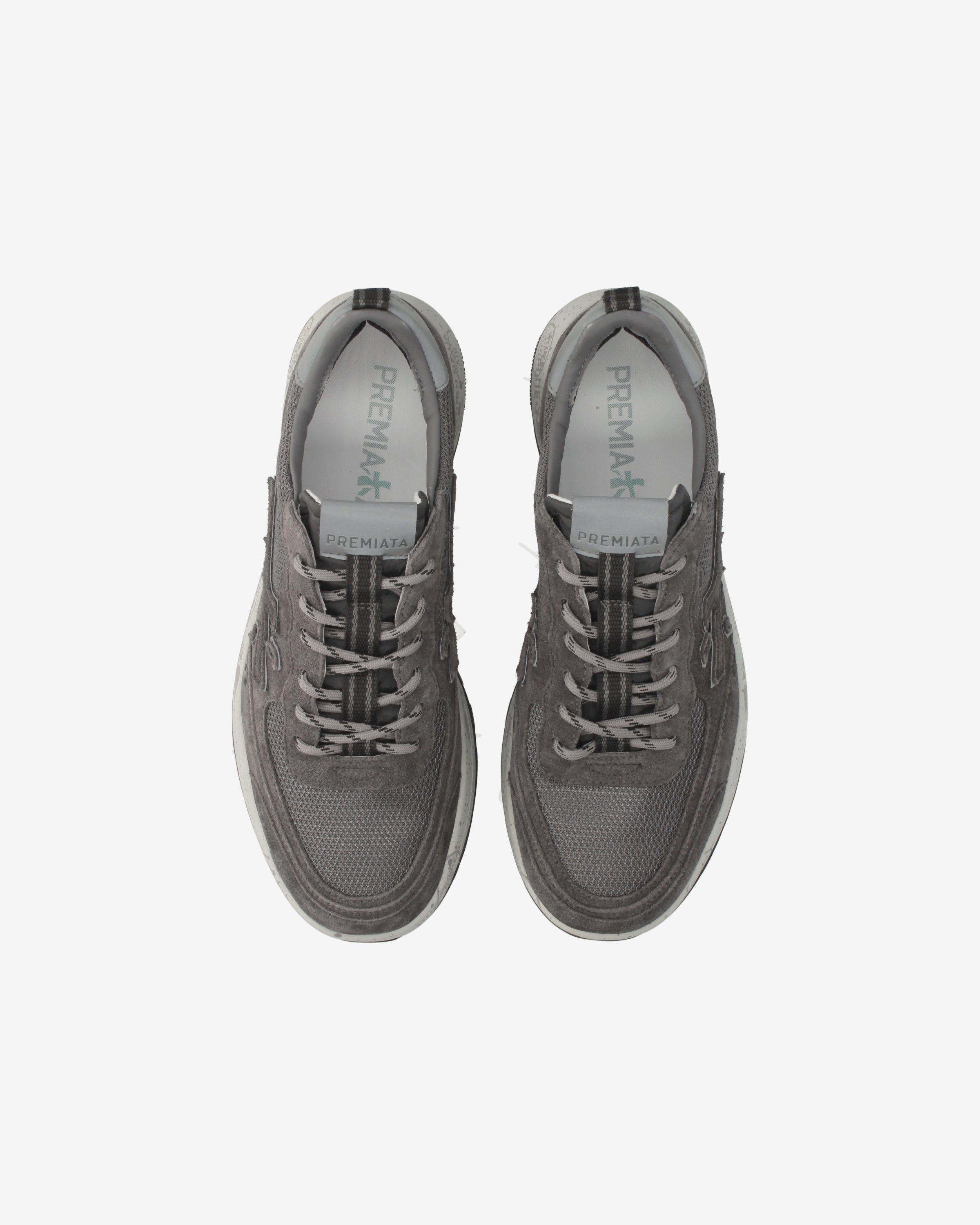 premiata-nous-8668-sneaker-anthrazit-grau-mesh-suede image 6
