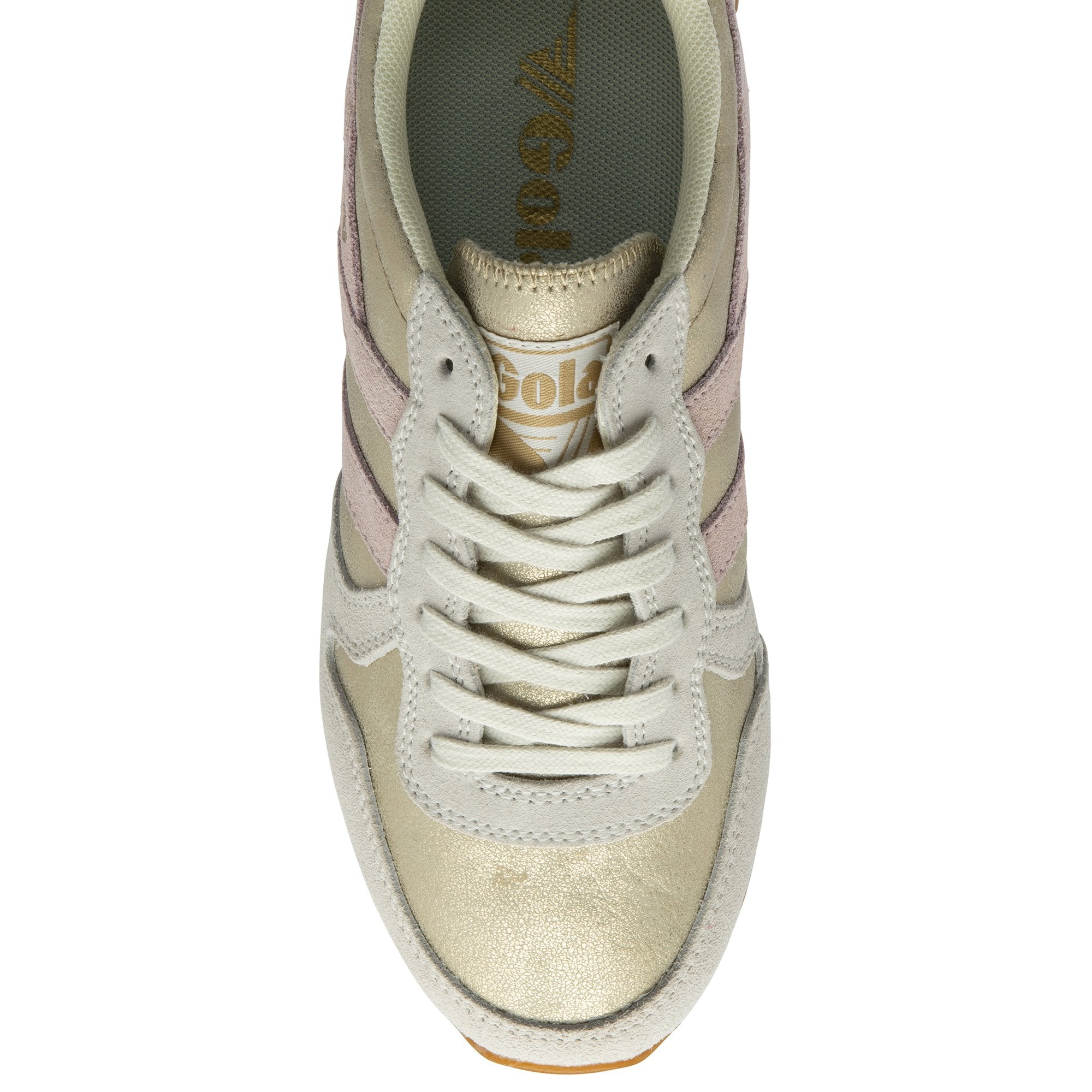 gola-daytona-blaze-sneaker-f-r-damen-gold-rosa-weinrot image 5