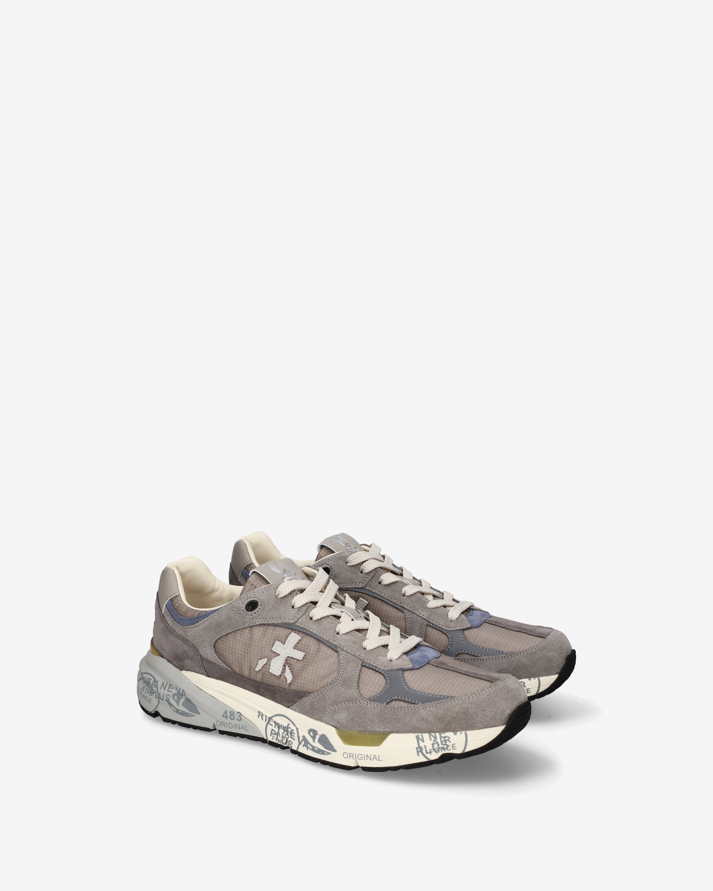 premiata-mase25-8429-sneaker-herren-grau image 2