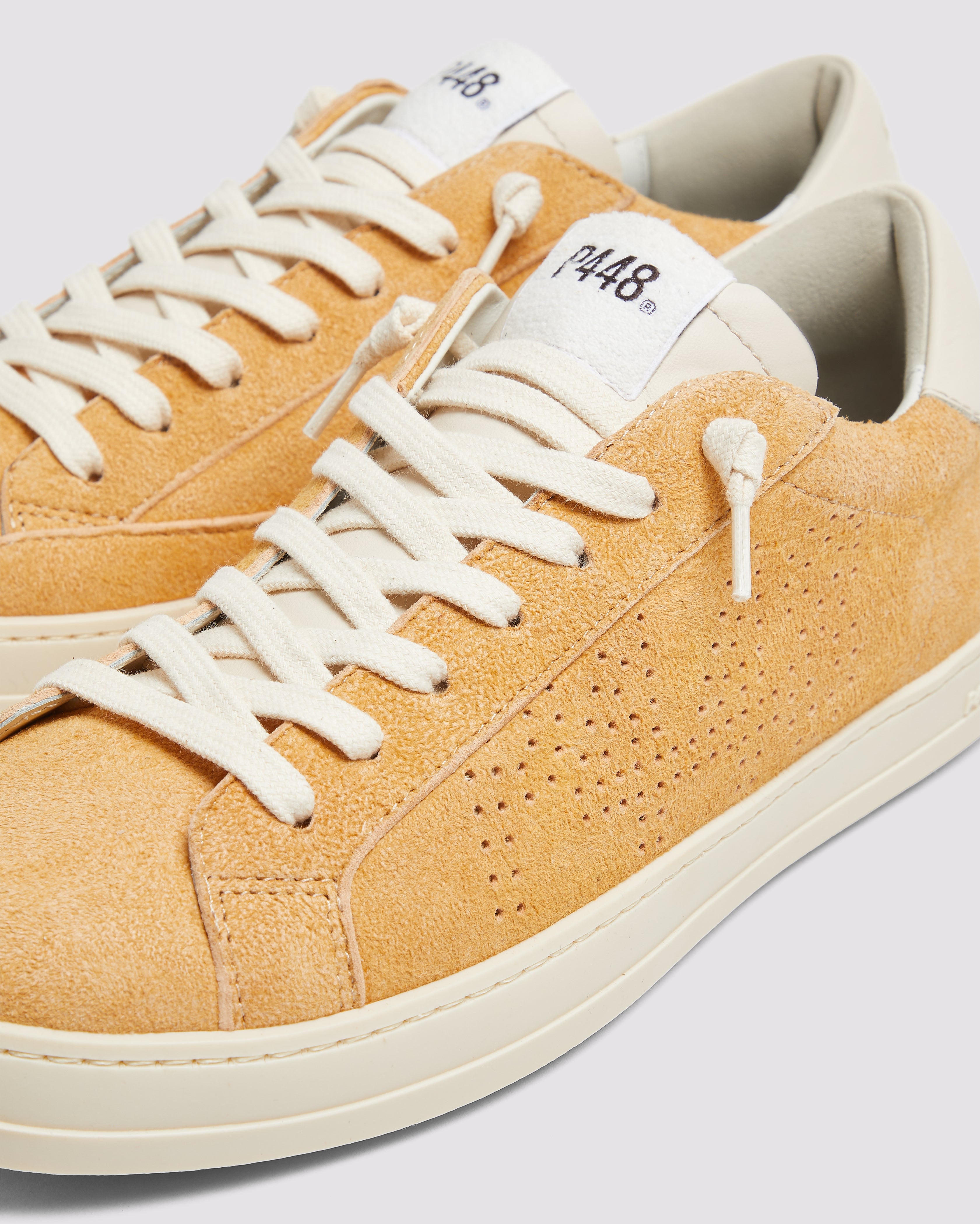 p448-john-vintage-camel-low-top-sneaker-gelb-wei image 6