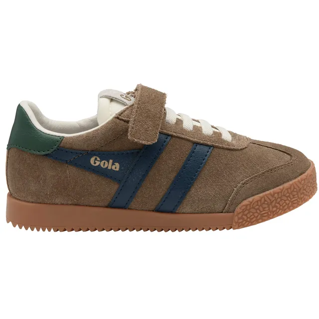 gola-elan-kinder-sneaker-wildleder-mit-klett-tabak image 1