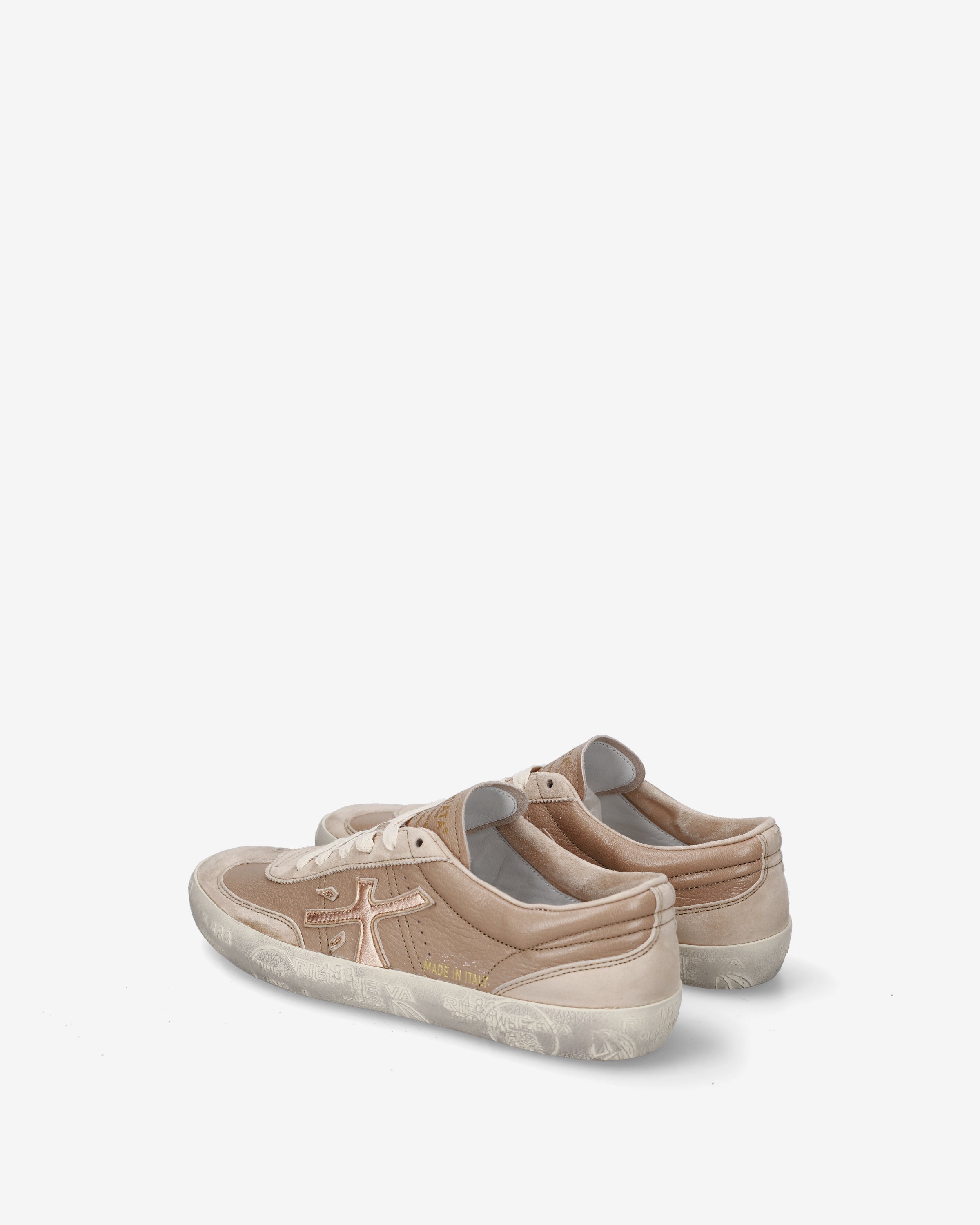 premiata-davidd-8605-sneaker-damen-beige image 5
