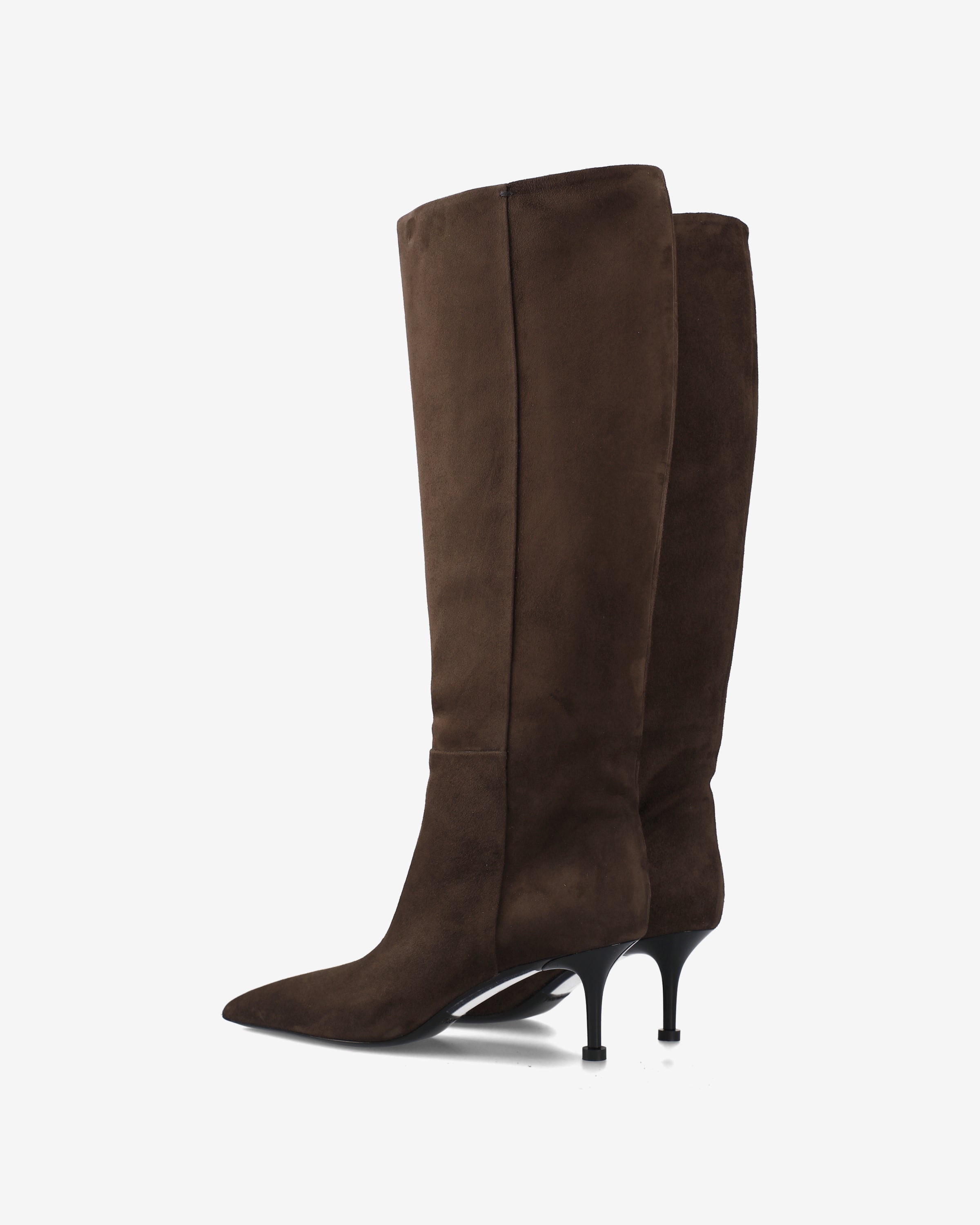premiata-stiefel-damen-aus-suede-testa-di-moro-40-cm-absatz-6-5-cm image 5