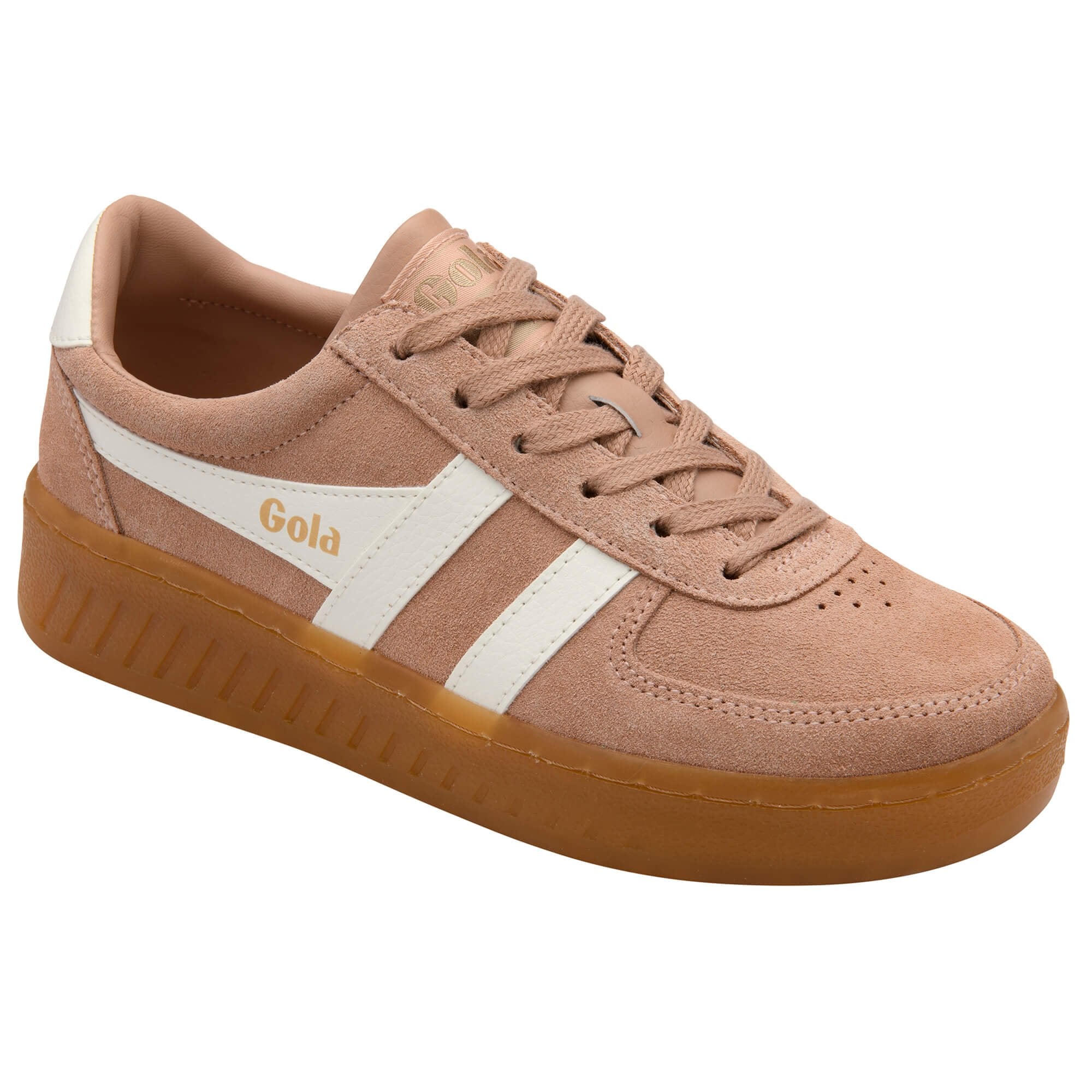 gola-grandslam-wildleder-sneaker-f-r-damen-cameo-off-white image 2