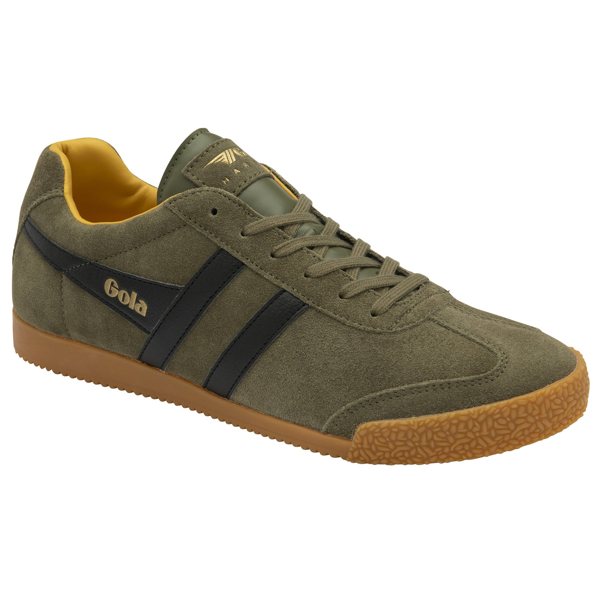 gola-harrier-herren-sneaker-khaki-wildleder image 2
