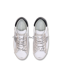 philippe-model-prsx-damen-sneaker-silber-wei-leder image 6