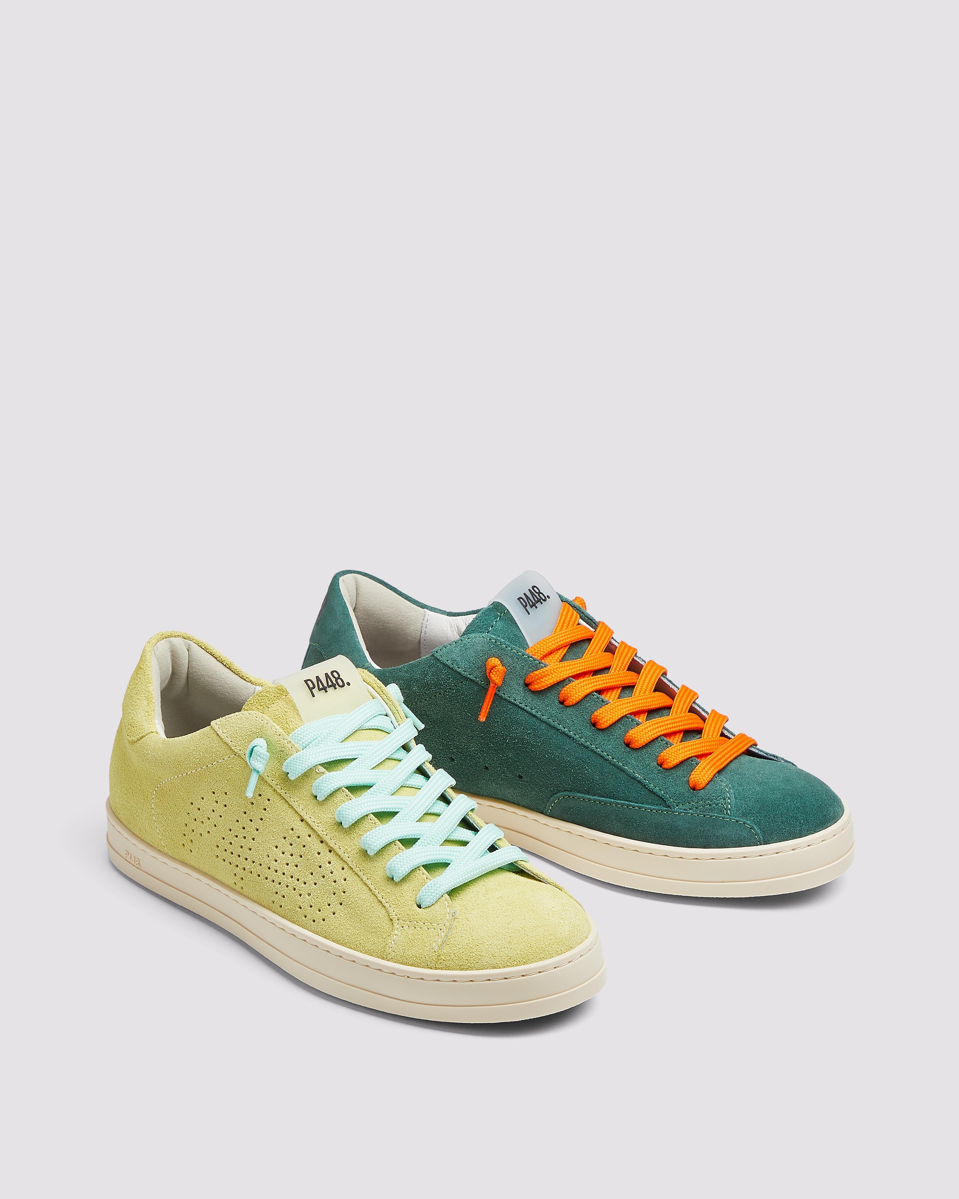 p448-john-kaleidoscope-lemon-herren-low-top-sneaker image 1