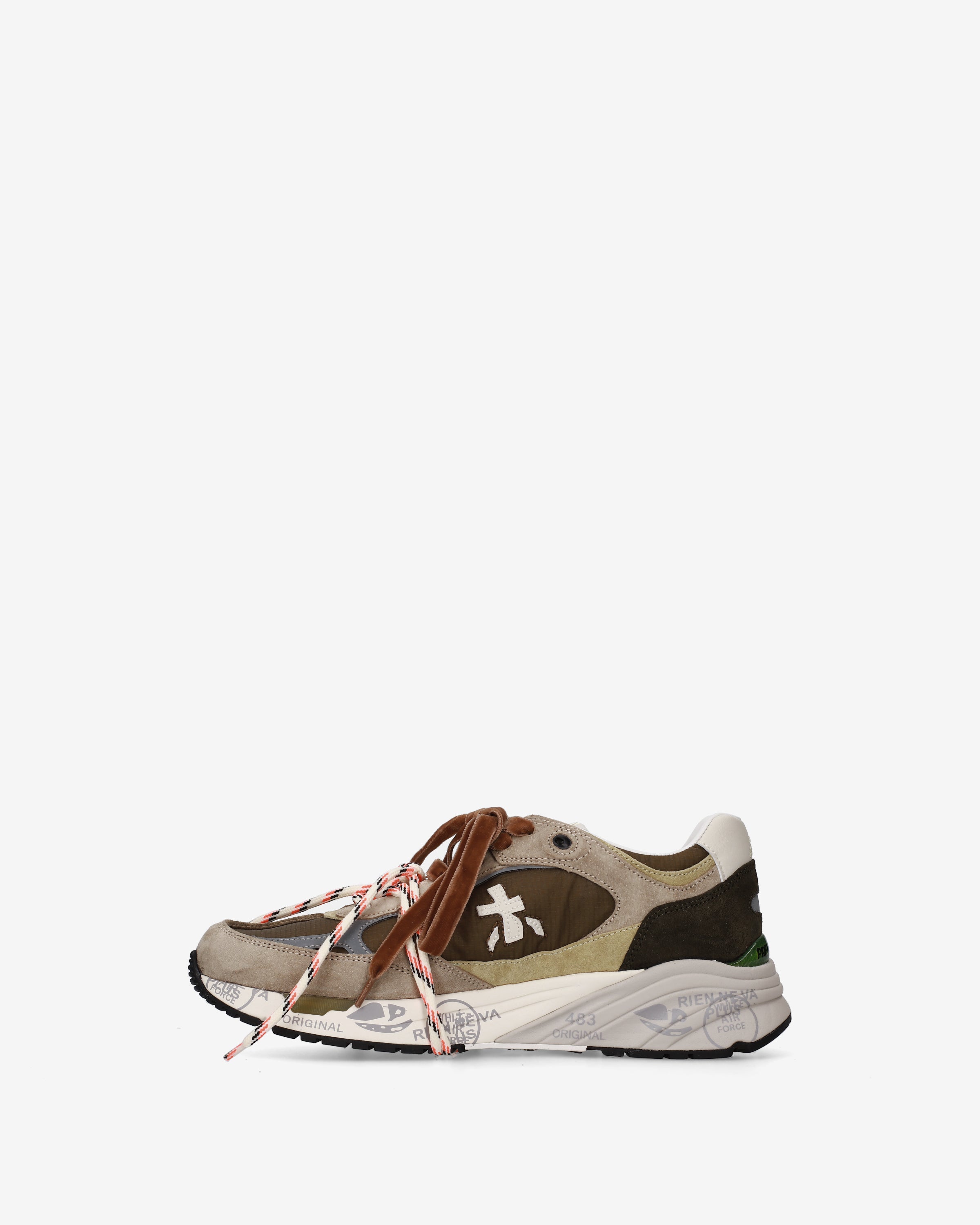 premiata-mased-8521l-sneaker-damen-panna-oliv image 3