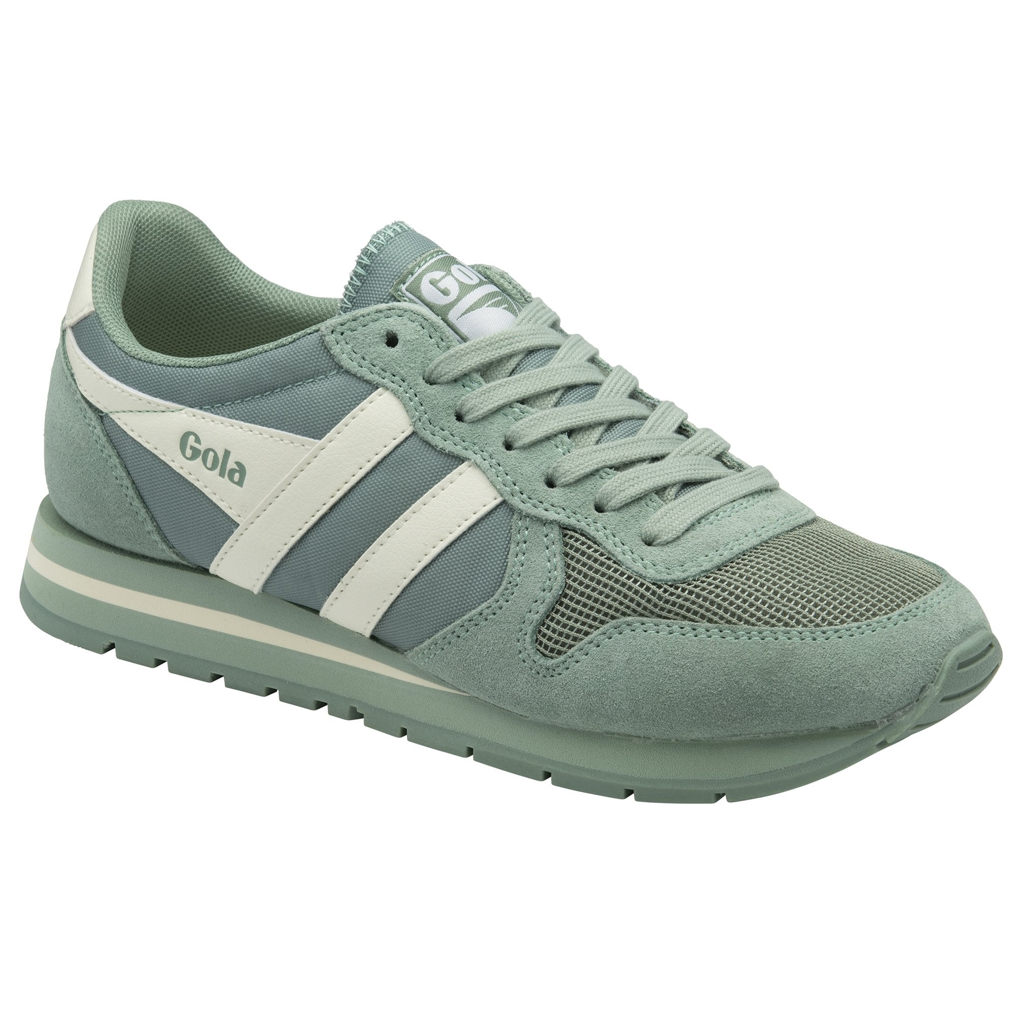 gola-daytona-88-damen-sneaker-gr-n-nylon-mesh-wildleder image 2