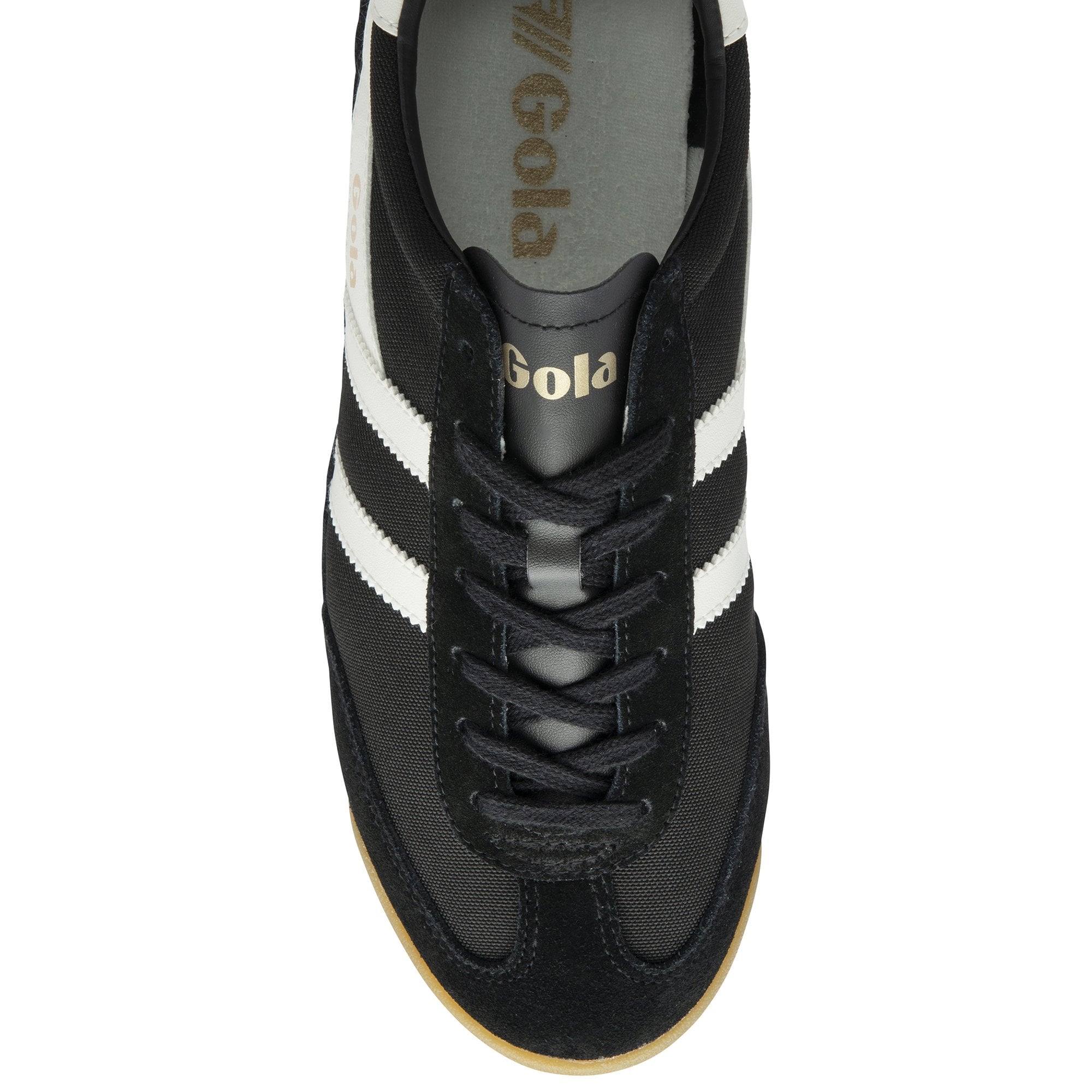 gola-tornado-damen-sneaker-schwarz-nylon-wildleder image 5