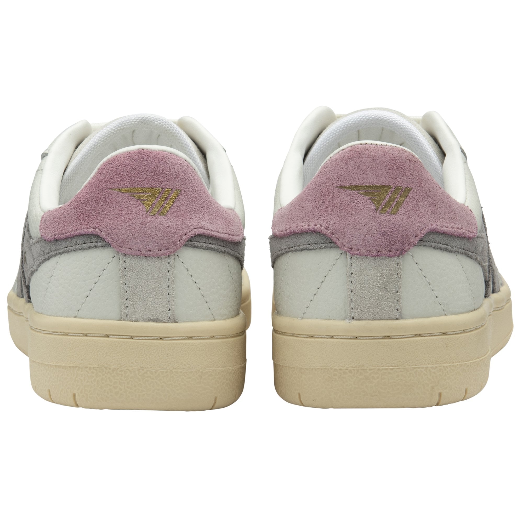 gola-falcon-damen-sneaker-wei-zementgrau-bonbonrosa image 4