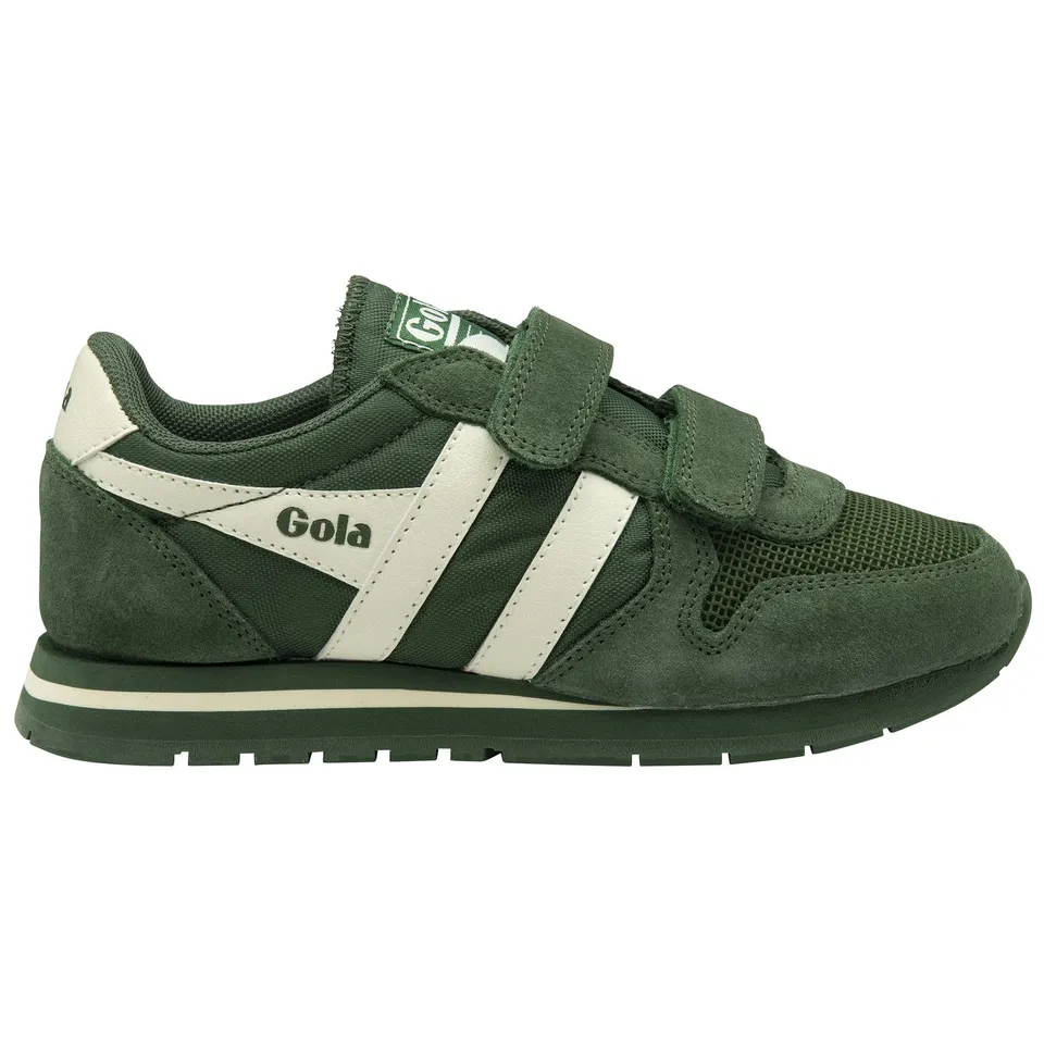 gola-daytona-88-strap-sneaker-f-r-kinder-tannengr-n-off-white image 1