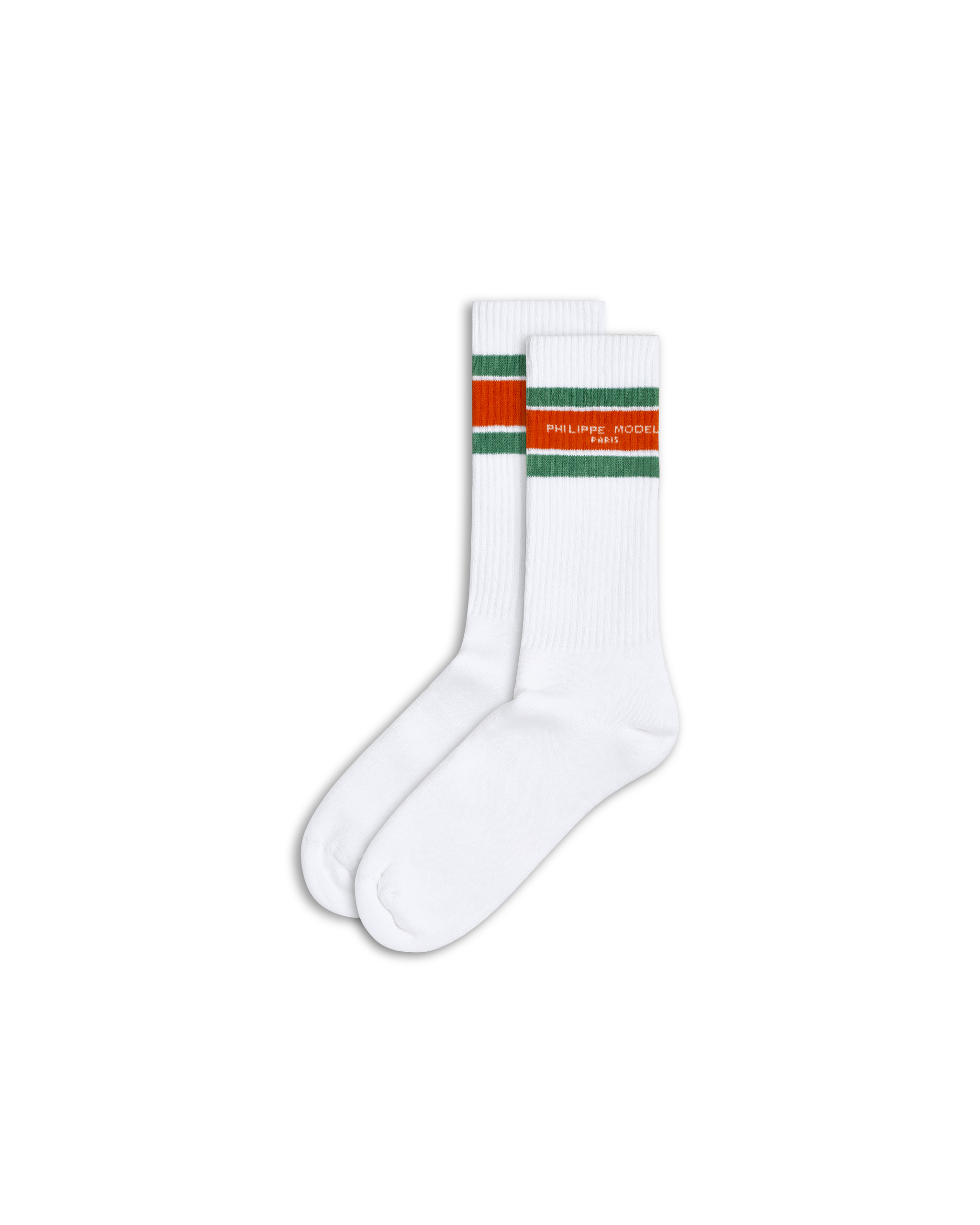 philippe-model-baumwoll-socken-wei-salbei-orange image 1