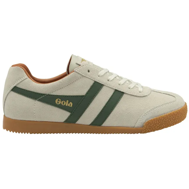 gola-harrier-wildleder-herren-sneaker-cremewei-gr-n image 1