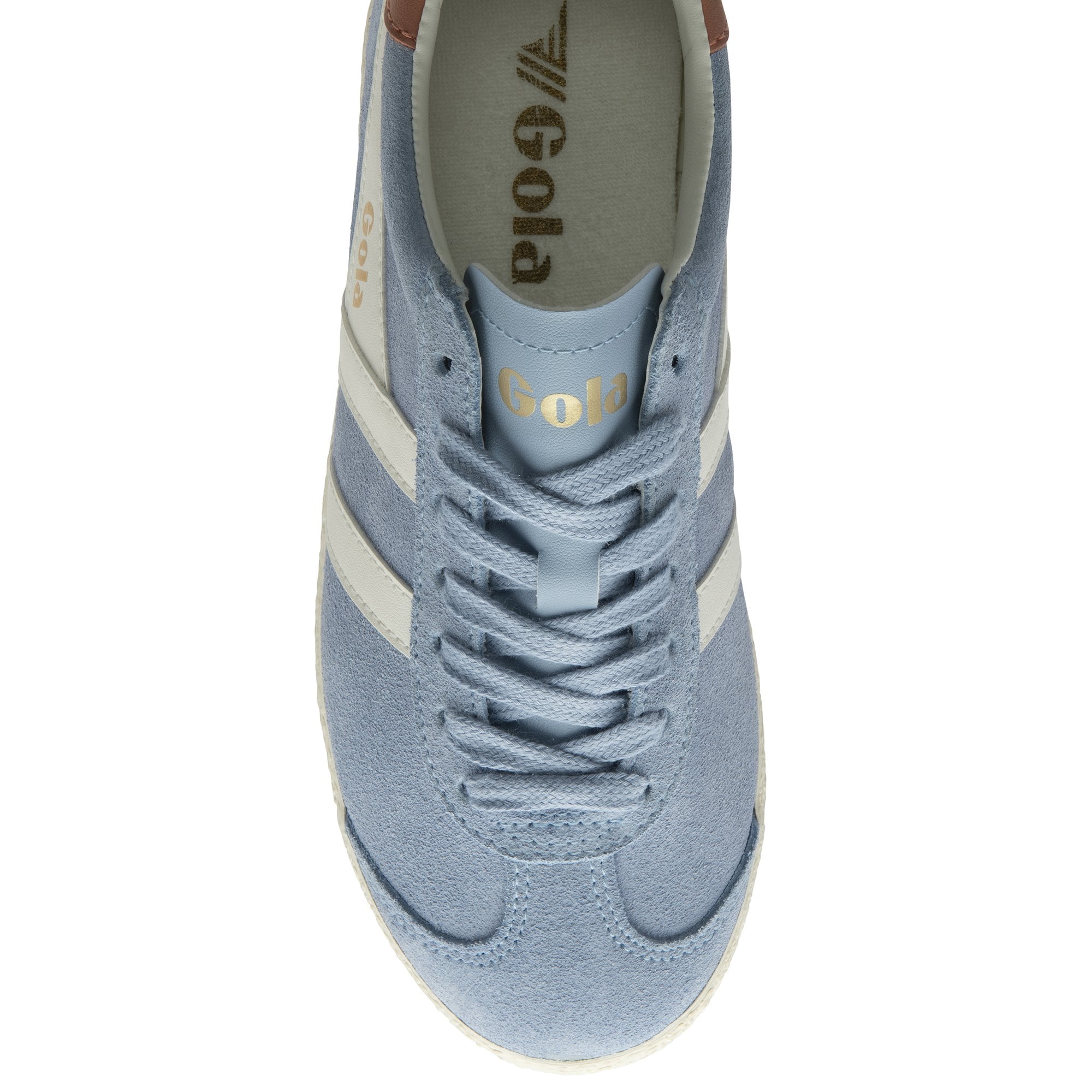 gola-medallist-vintage-sneaker-f-r-damen-wildleder-hellblau-wei image 5