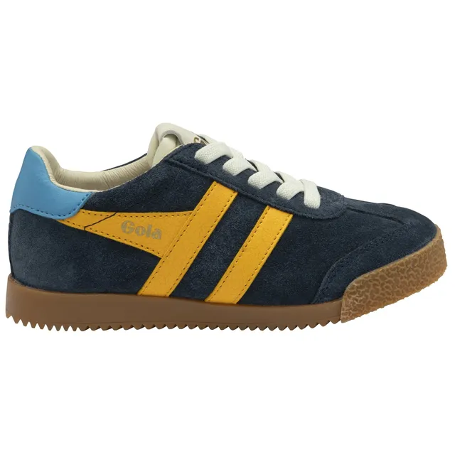 gola-elan-kinder-sneaker-aus-wildleder-in-dunkelrot image 1