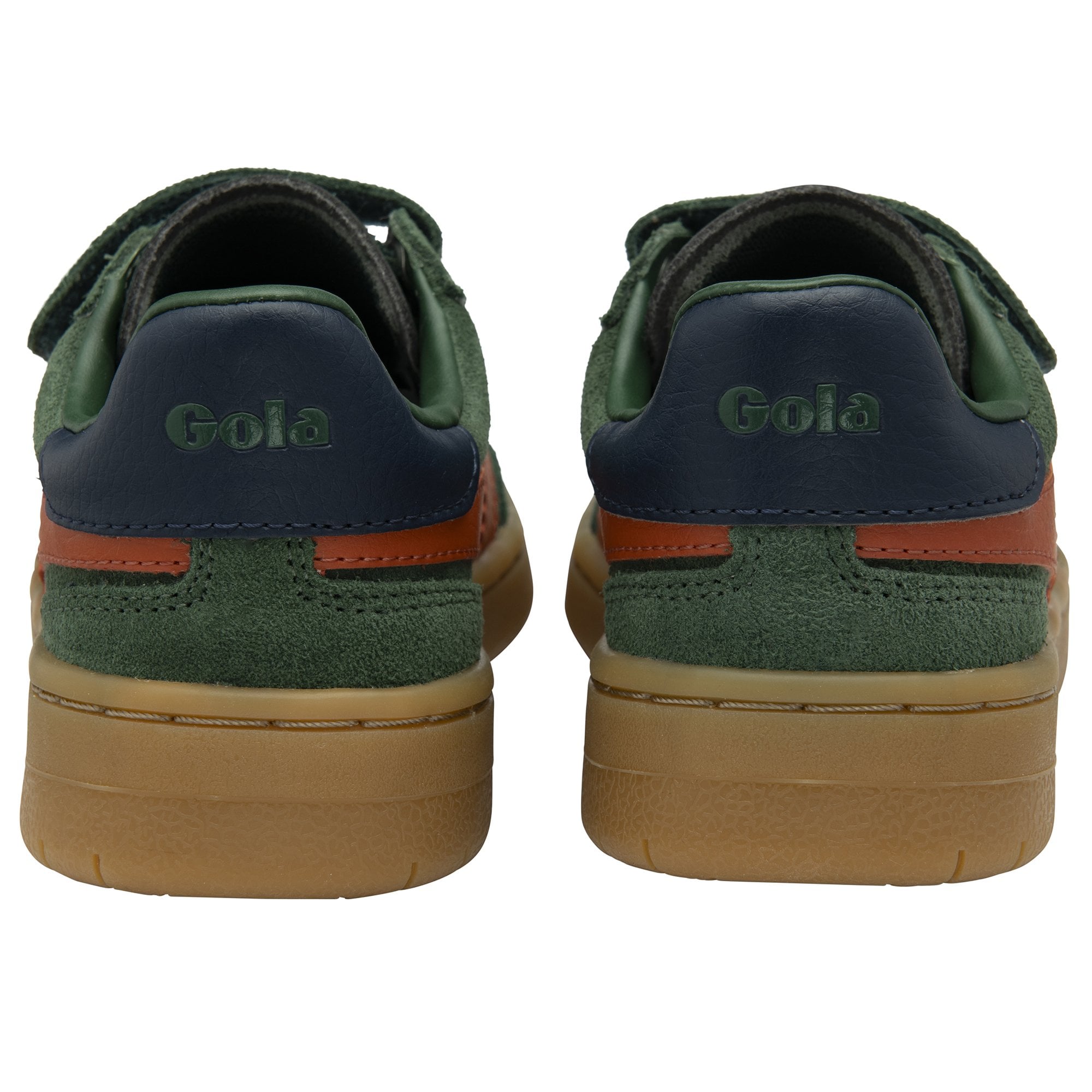 gola-viper-strap-kinder-sneaker-orange-marine-mit-doppel-klett image 4