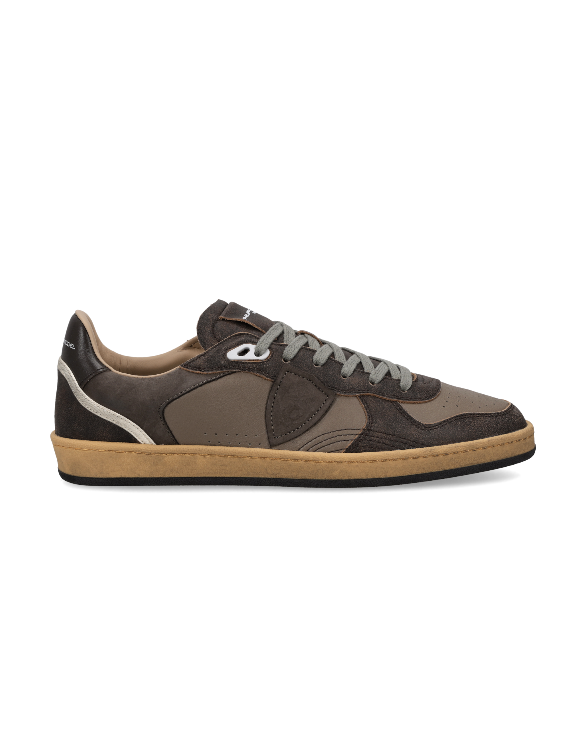 philippe-model-pgal-herren-sneaker-braun image 1