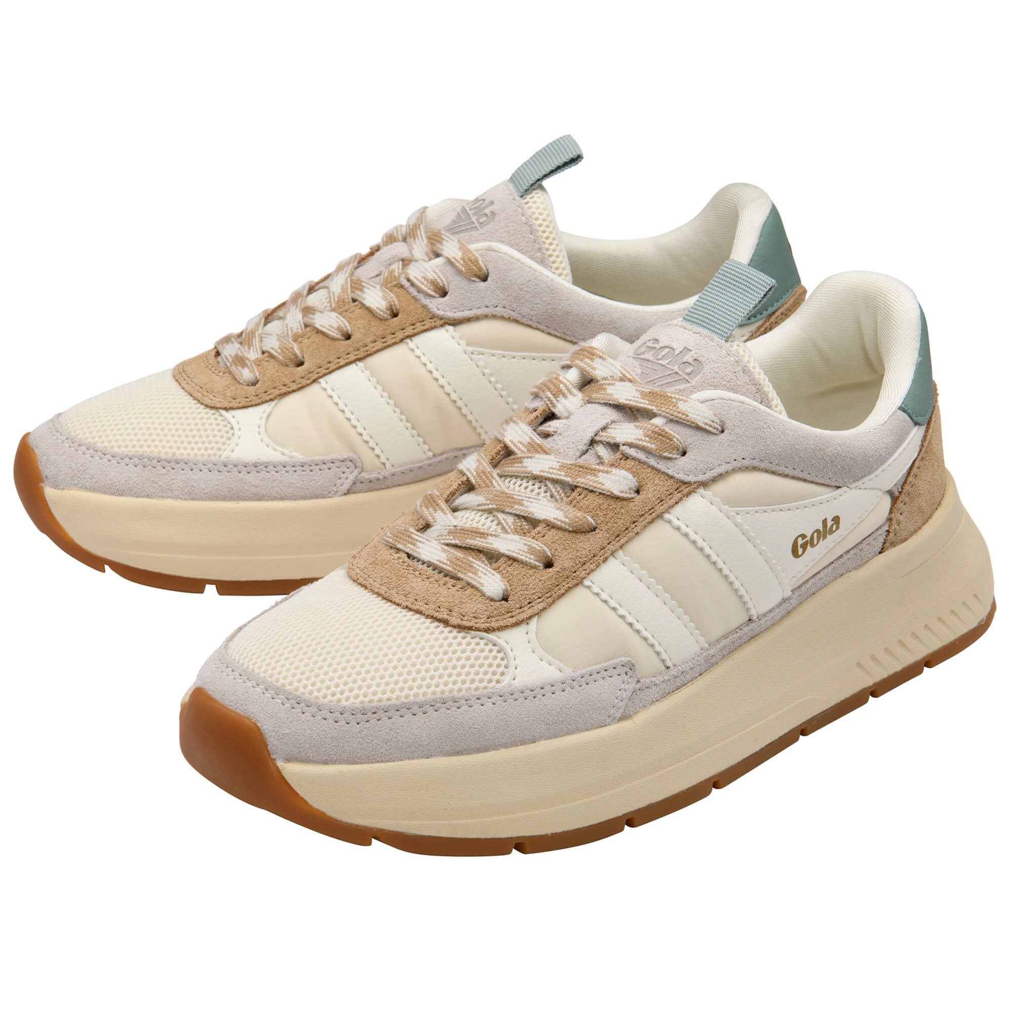 gola-phoenix-damen-sneaker-off-white-hellkaramell-gr-n image 3