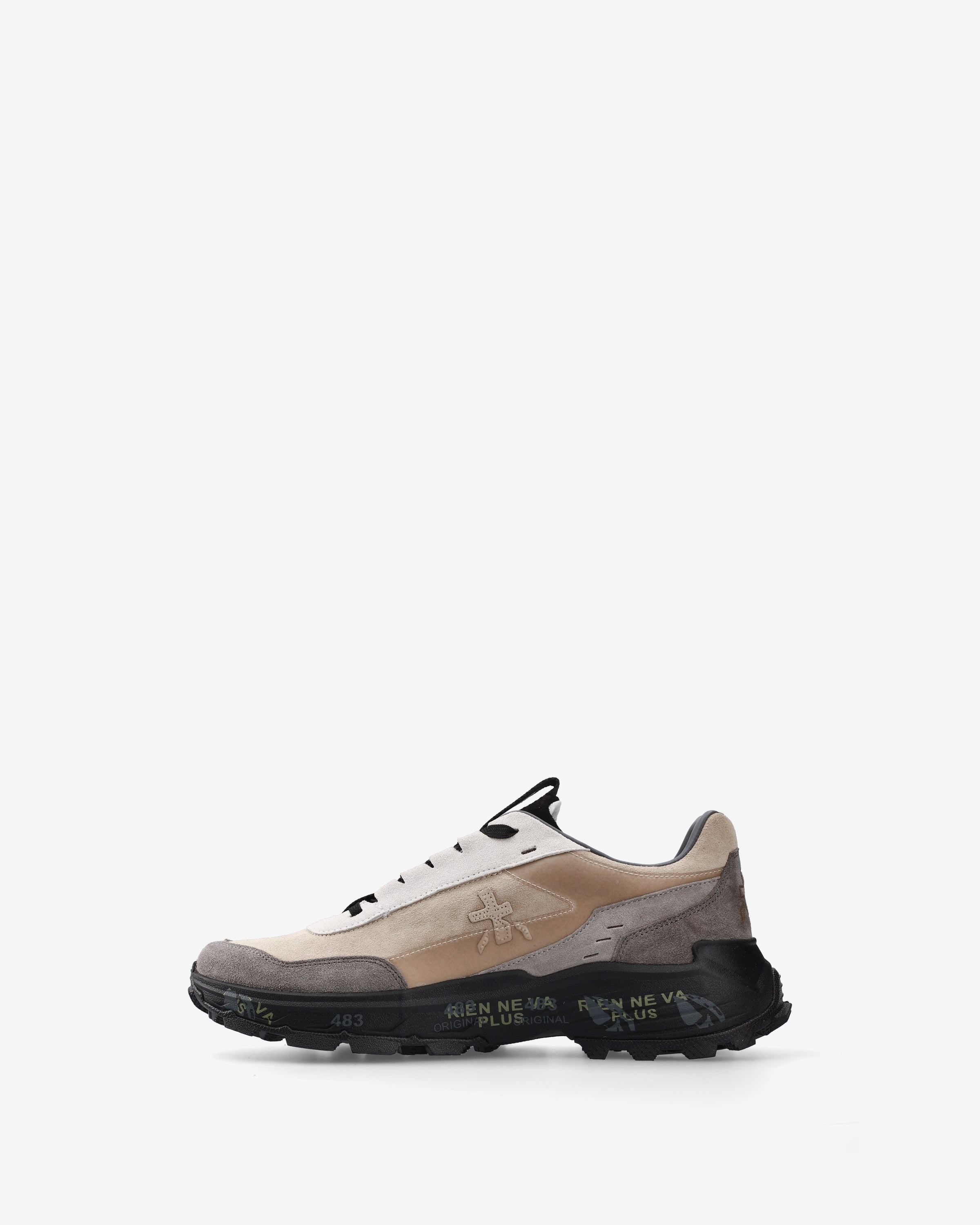 premiata-devin-434-sneaker-herren-beige-mit-vibram image 3