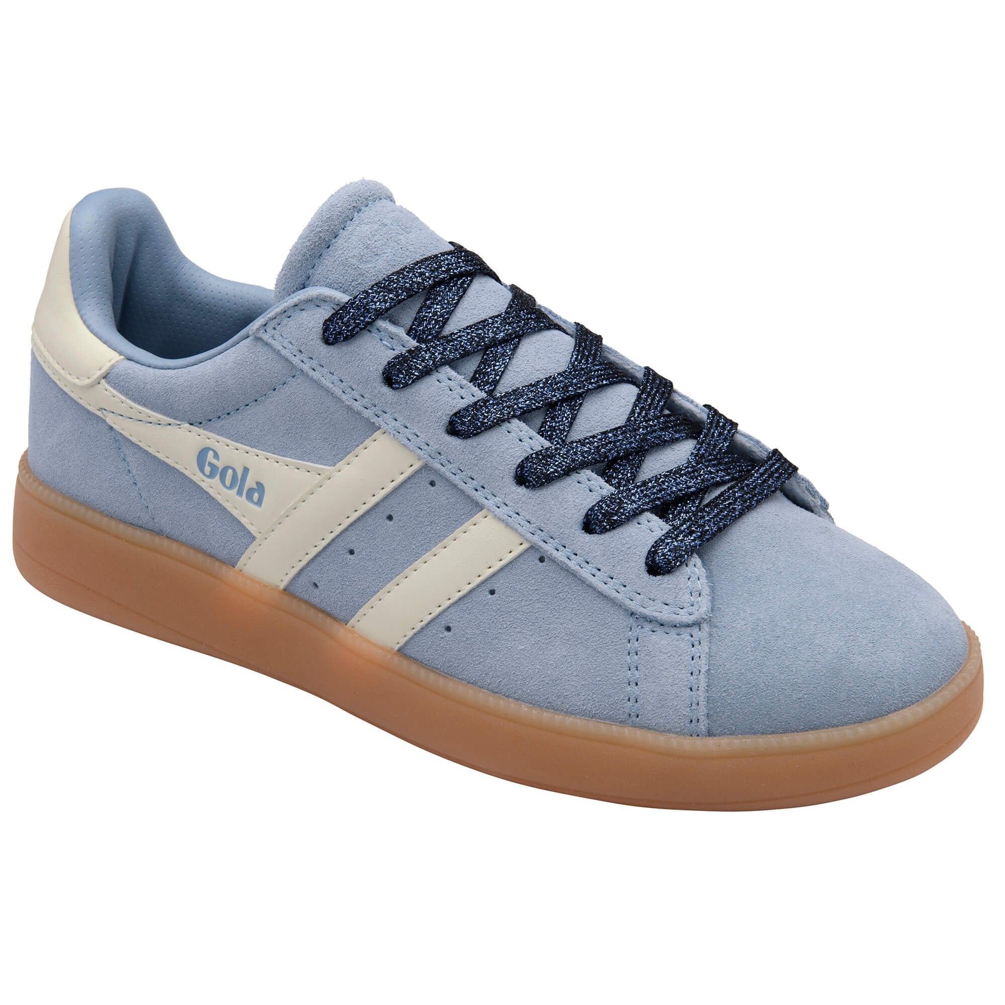 gola-aztec-damen-sneaker-hellblau-wildleder image 2