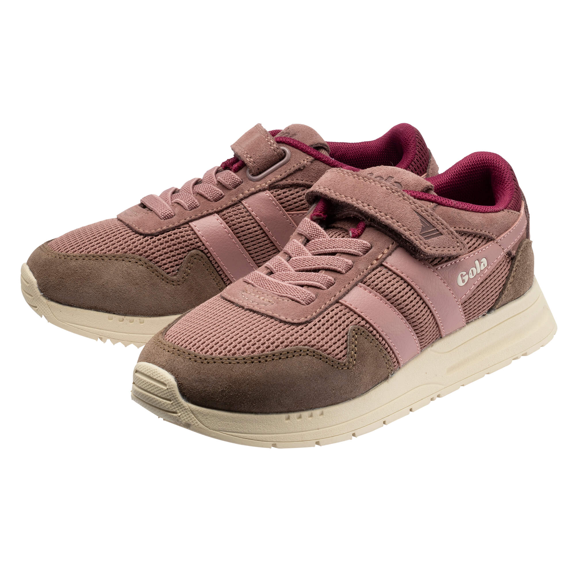 gola-delta-strap-kinder-sneaker-braunrose-otter image 3