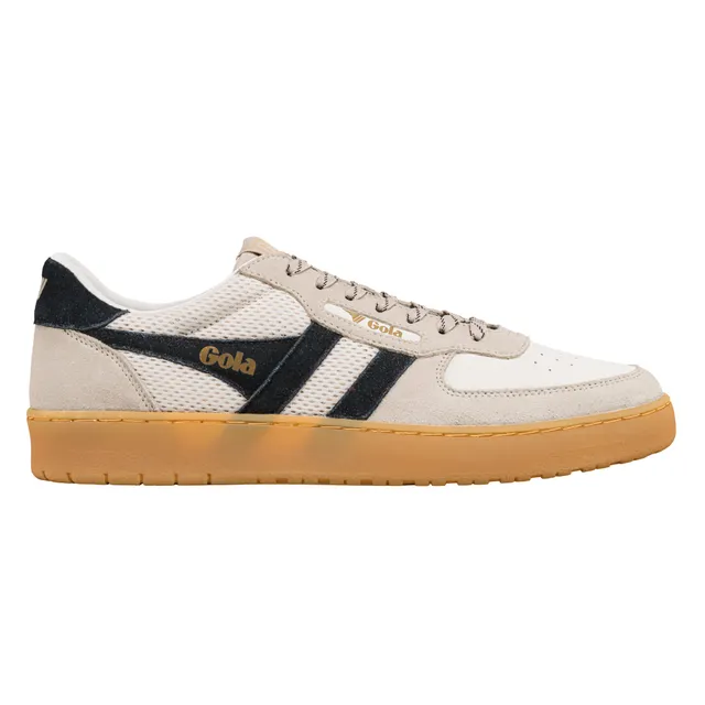 gola-hawk-83-herren-sneaker-beige-schwarz-mesh image 1