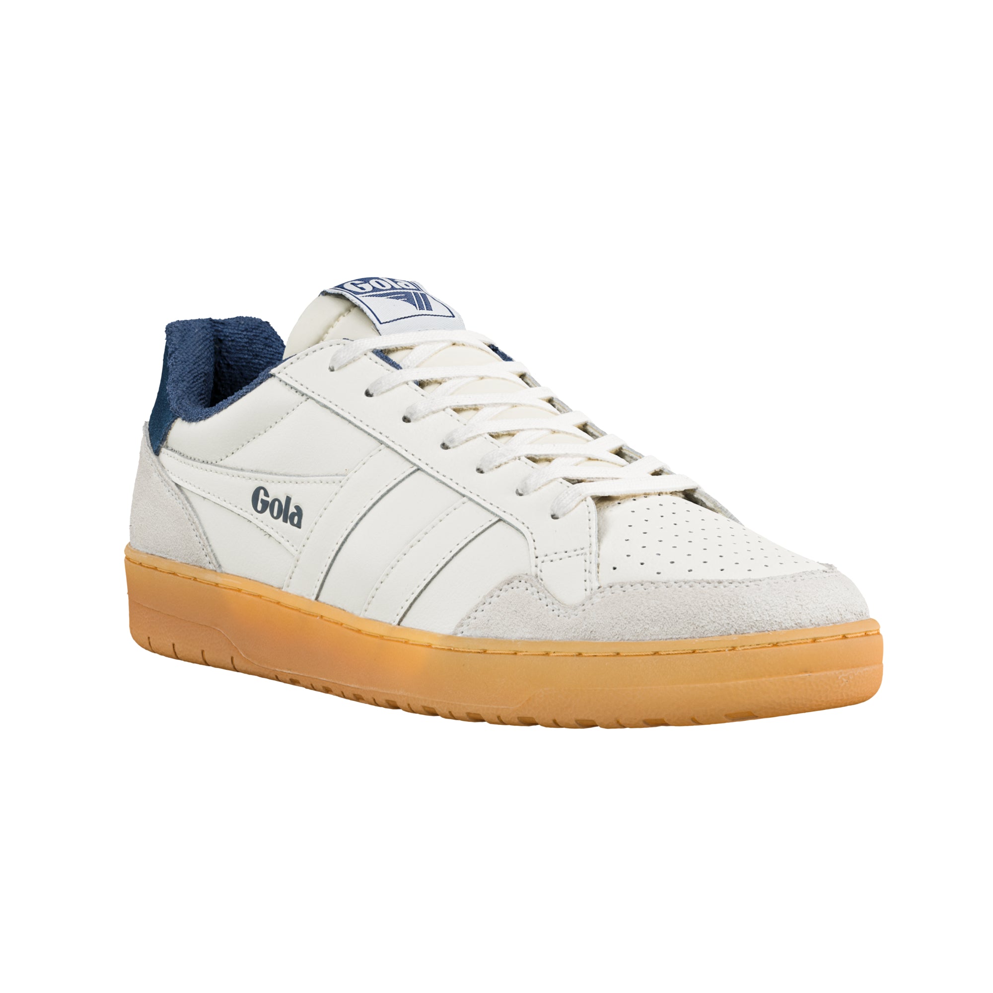 gola-eagle-86-herren-sneaker-off-white-marineblau-court image 2