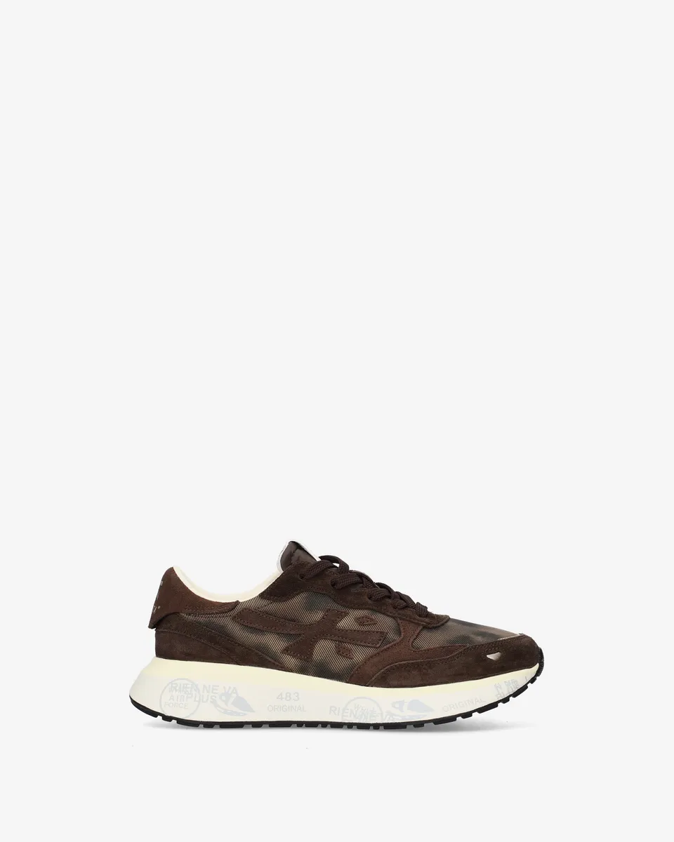 premiata-lauryn-8548-sneaker-damen-braun-animalier image 1