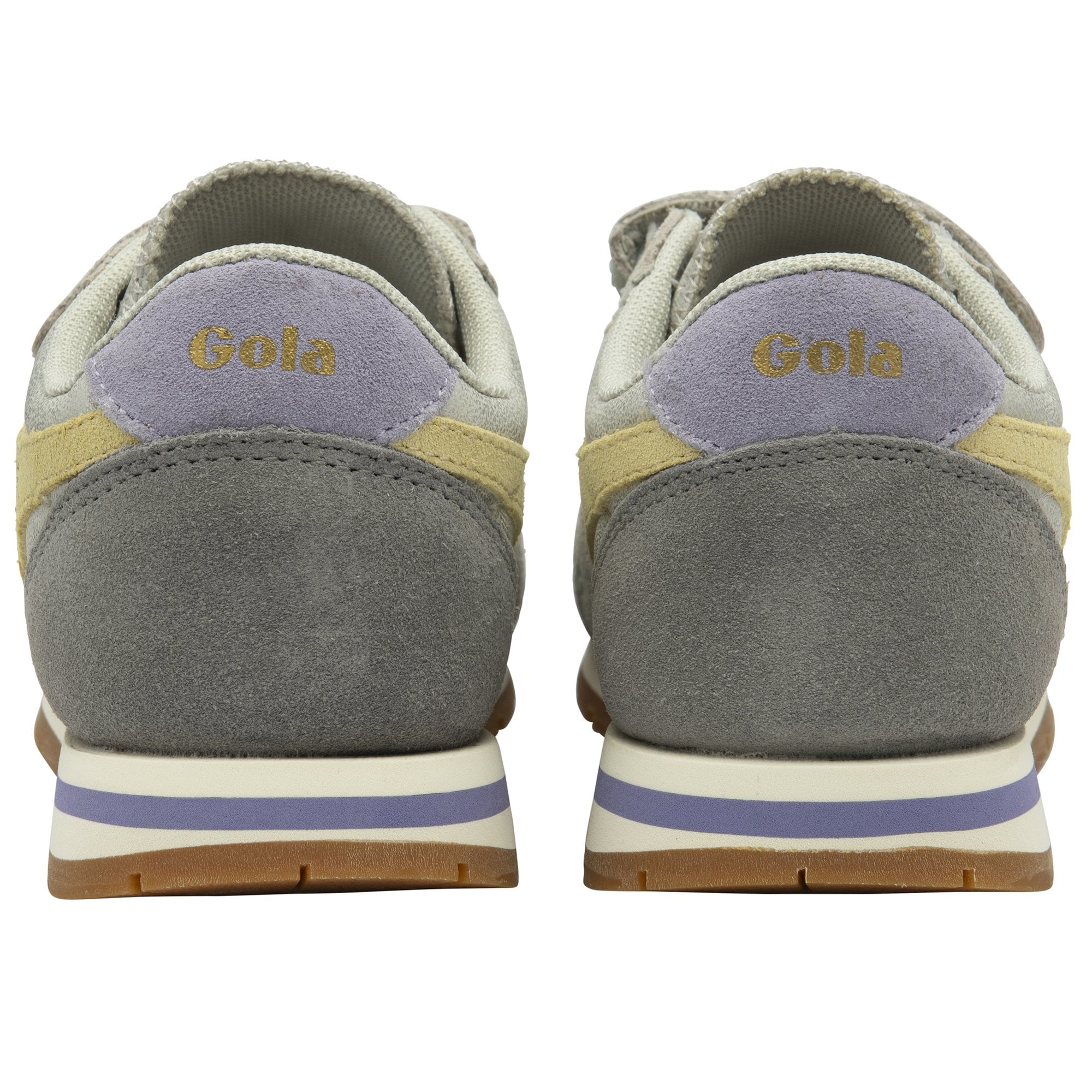 gola-daytona-blaze-strap-sneaker-f-r-kinder-m-dchen-silber-zitrone-lavendel image 4