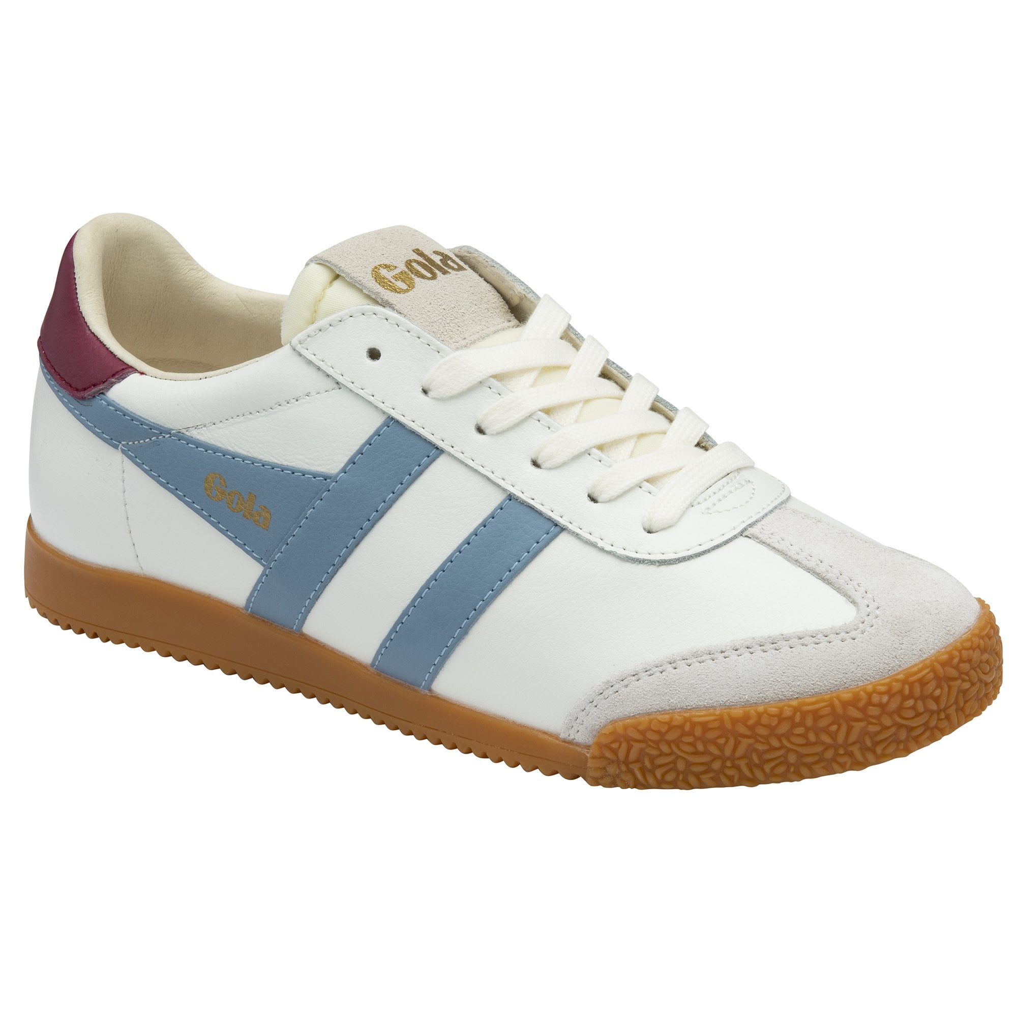 gola-elan-leather-damen-sneaker-wei-eisblau-rosa image 2
