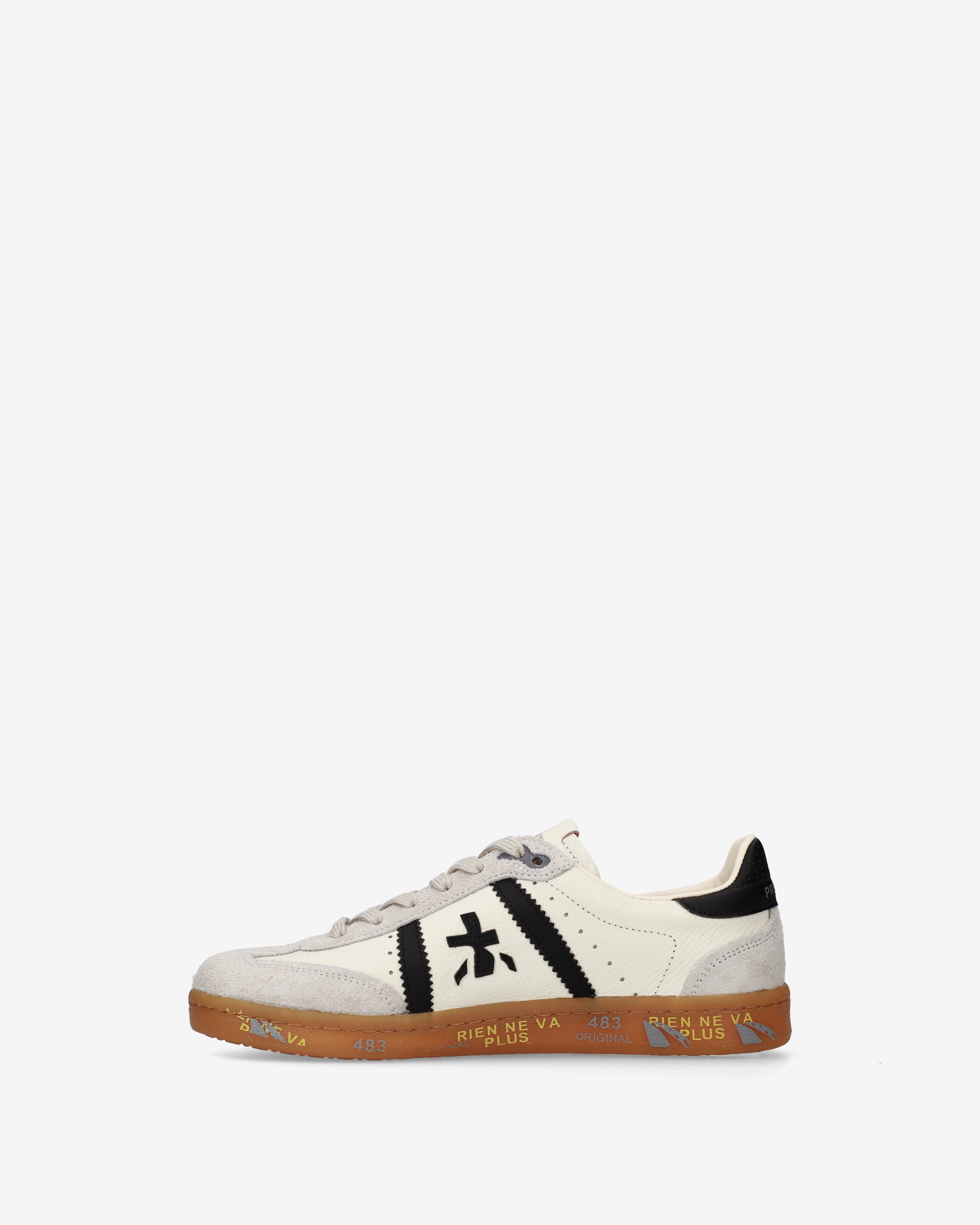 premiata-bonnie-8123-sneaker-herren-white-leder-suede image 3