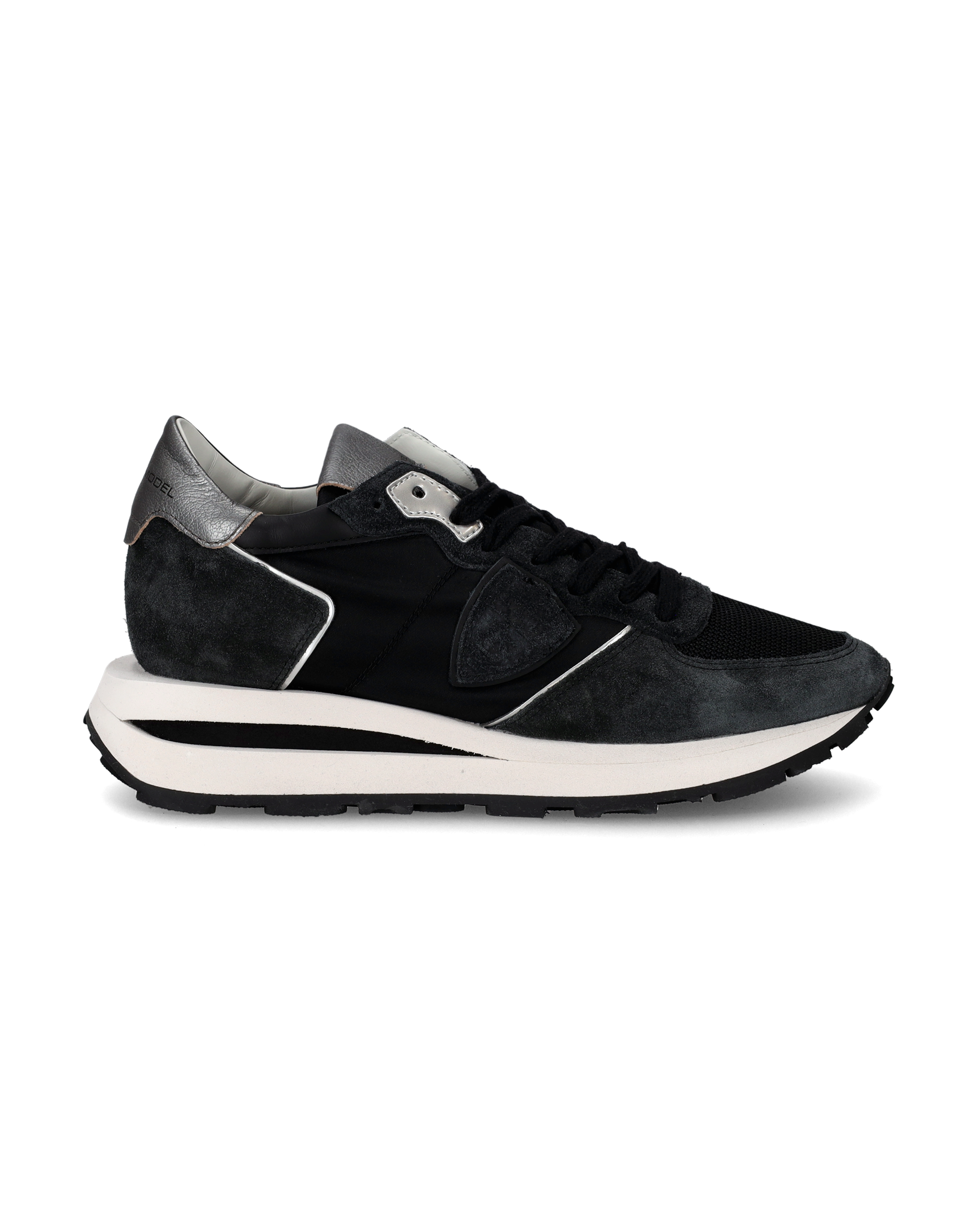 philippe-model-tropez-haute-damen-sneaker-schwarz image 1