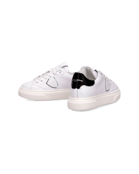 philippe-model-temple-tennis-junior-sneaker-white-black image 4