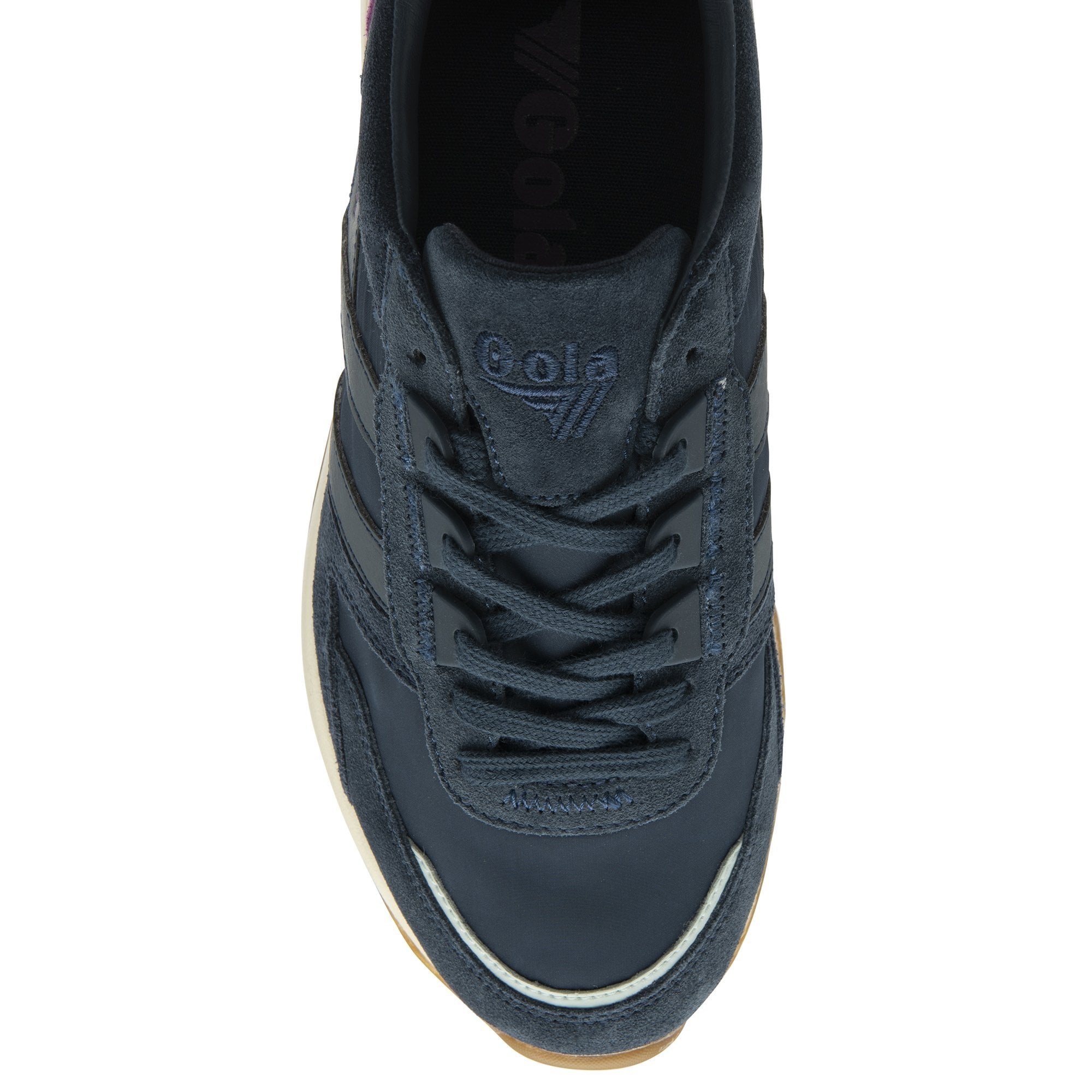 gola-chicago-damen-sneaker-marineblau-eisblau-retro-jogger image 5
