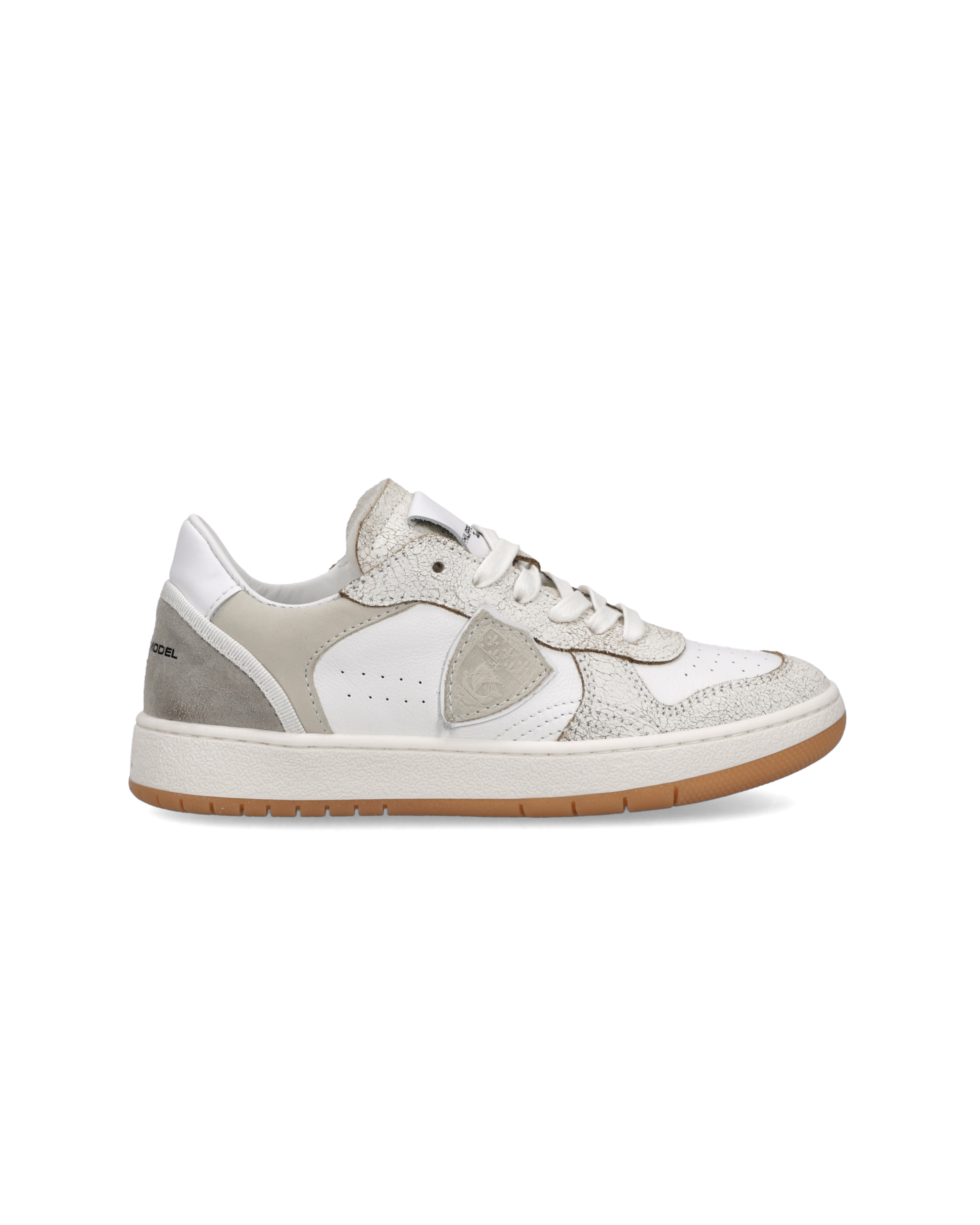 philippe-model-pgal-kids-sneaker-blanc-gris image 1