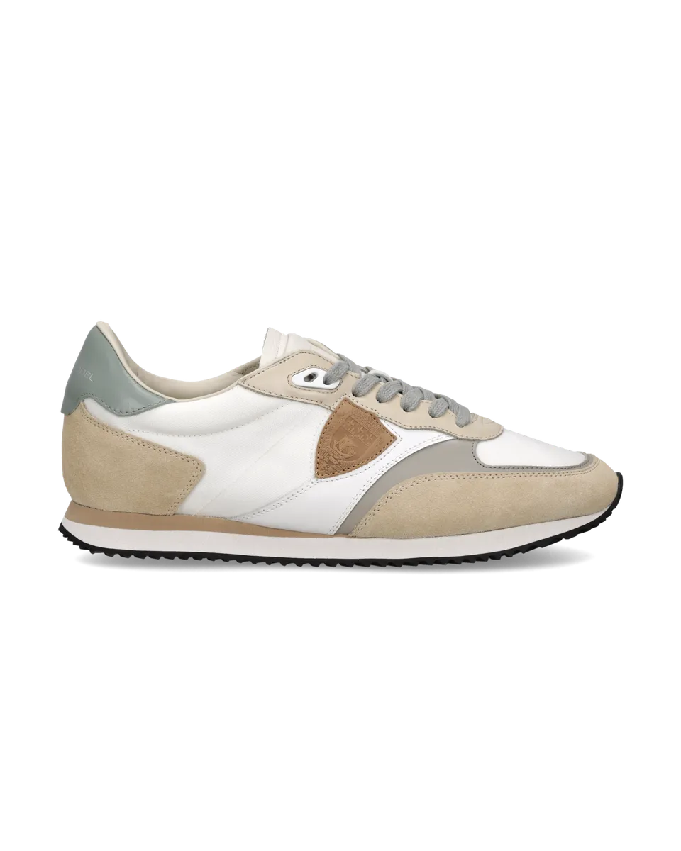 philippe-model-blville-sneaker-herren-wei-salbei-beige image 1