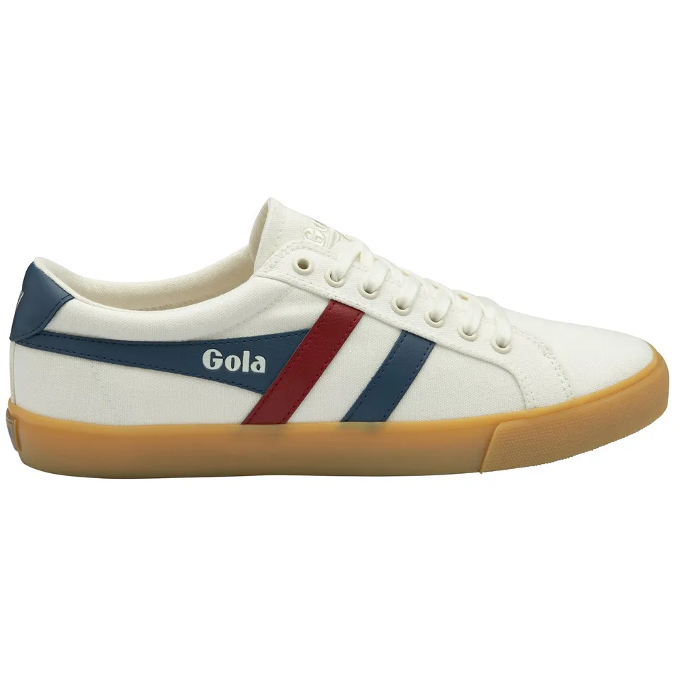 gola-varsity-herren-college-sneaker-creme-rot image 1
