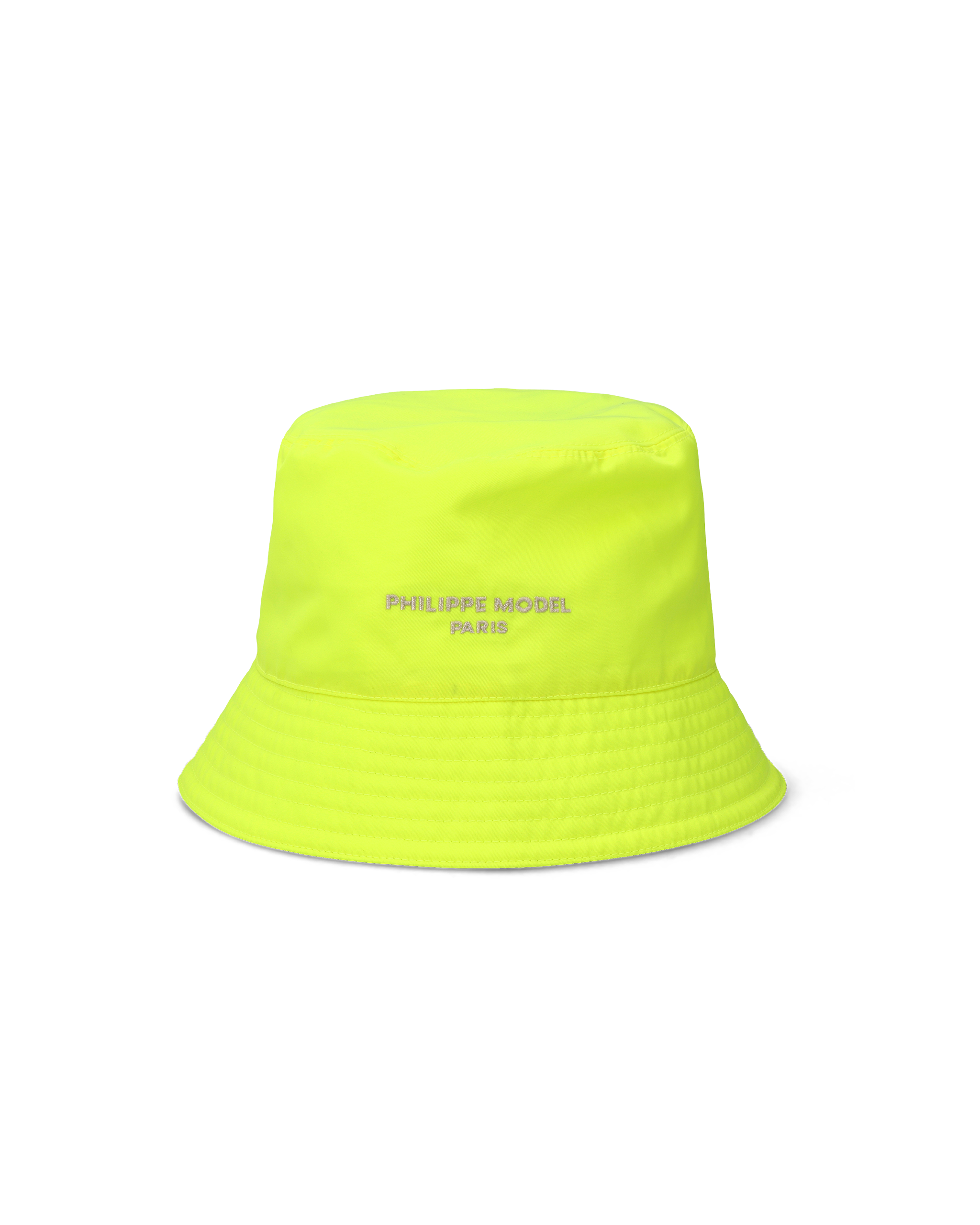 philippe-model-herren-bucket-hut-nylon-gelb-fluo image 1