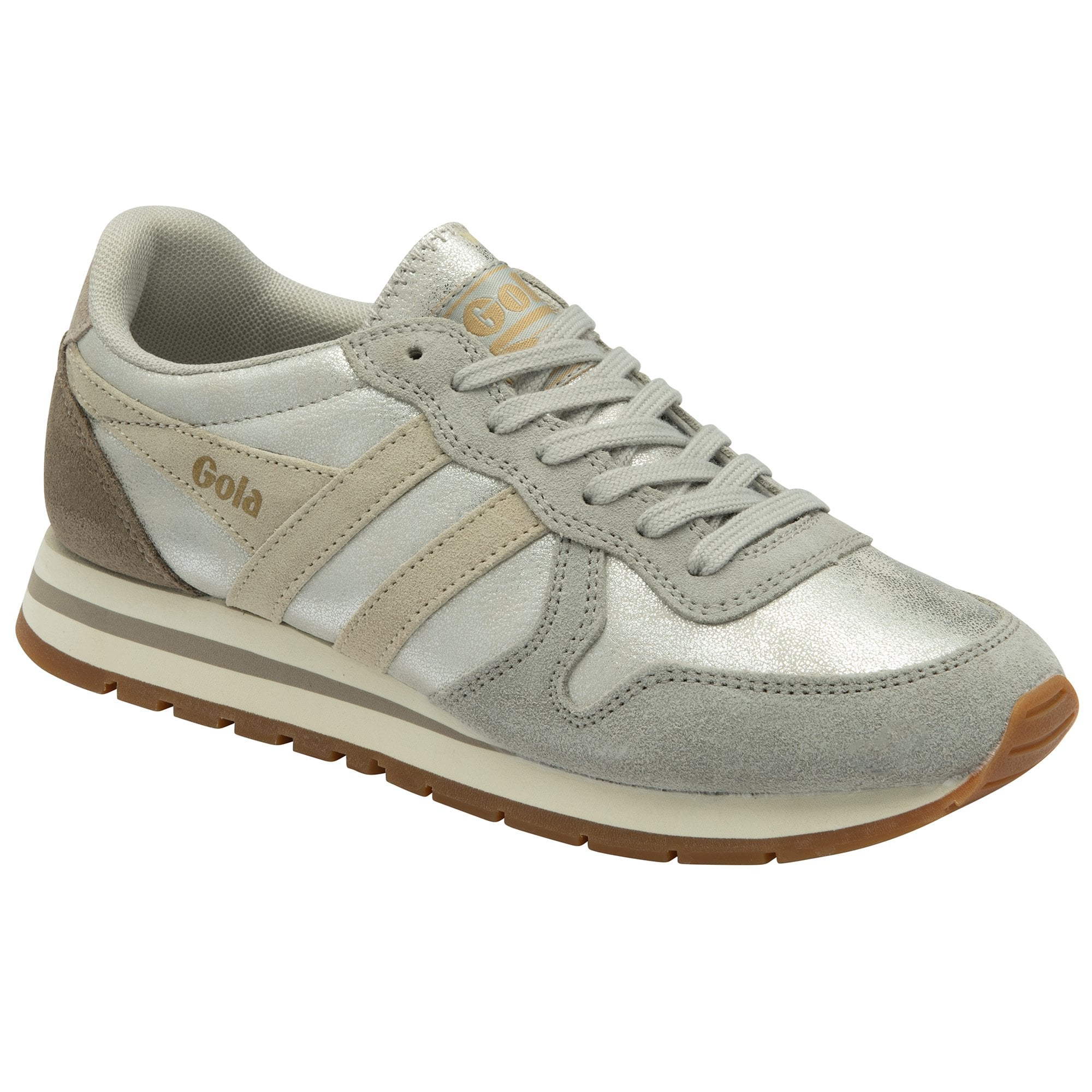 gola-daytona-blaze-sneaker-f-r-damen-silber-weizen image 2