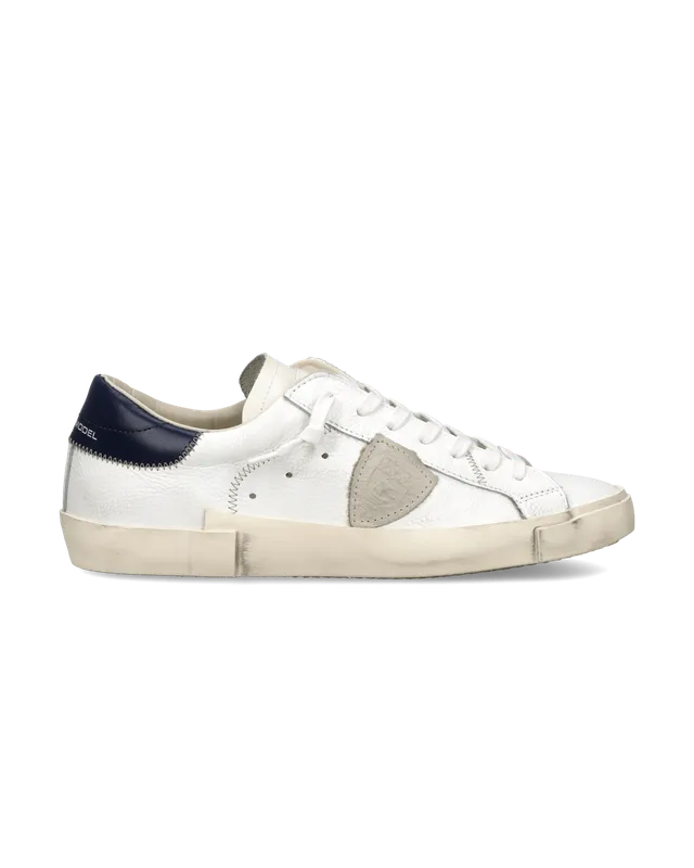 philippe-model-prsx-sneaker-herren-wei-blau-ozean image 1