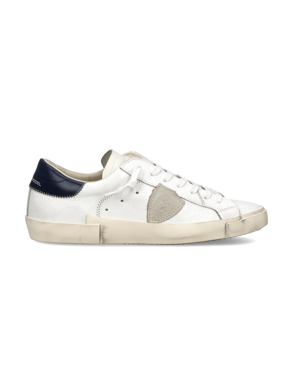 philippe-model-prsx-sneaker-herren-wei-blau-ozean image 1