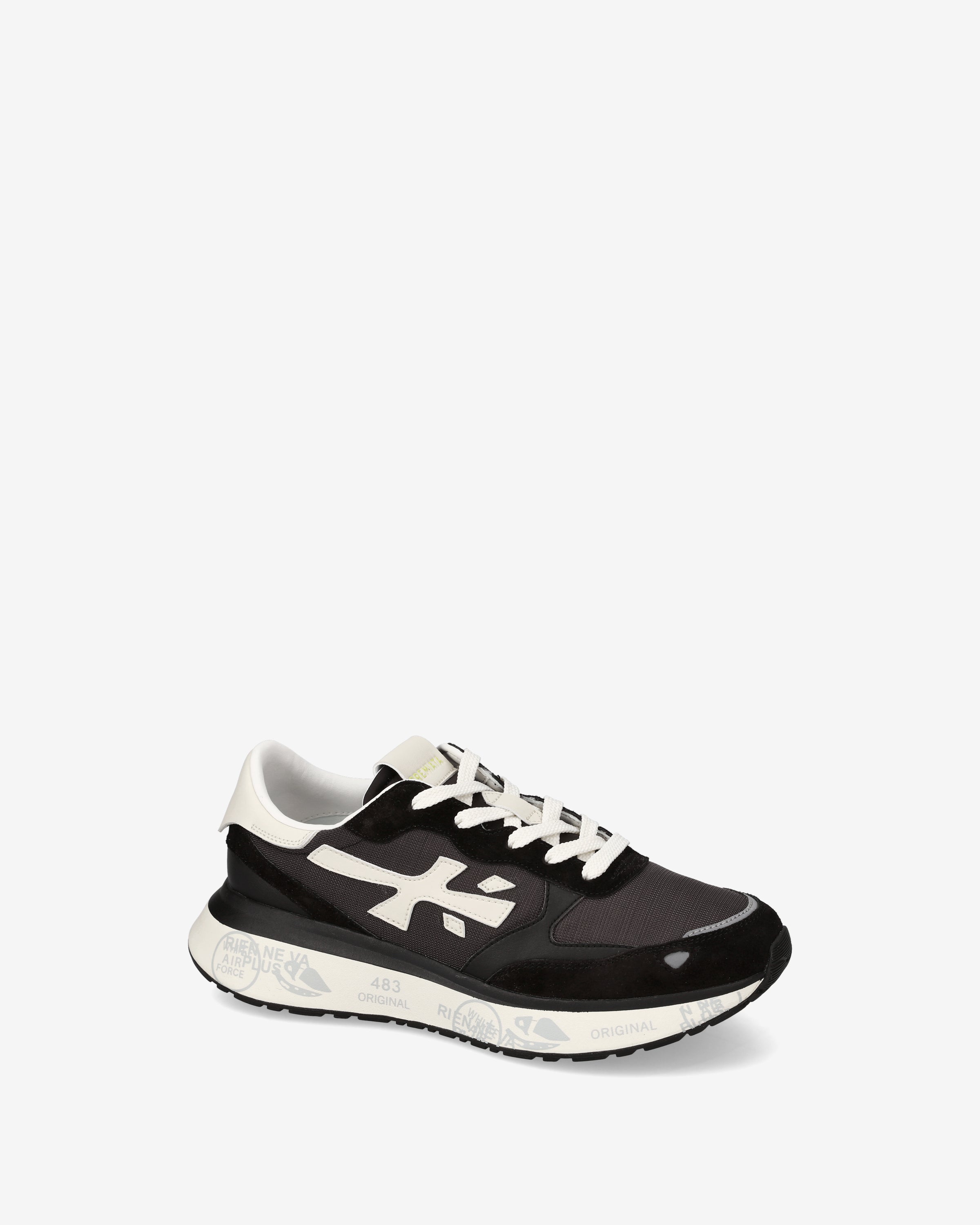 premiata-lauryn-7479-sneaker-schwarz-panna image 3