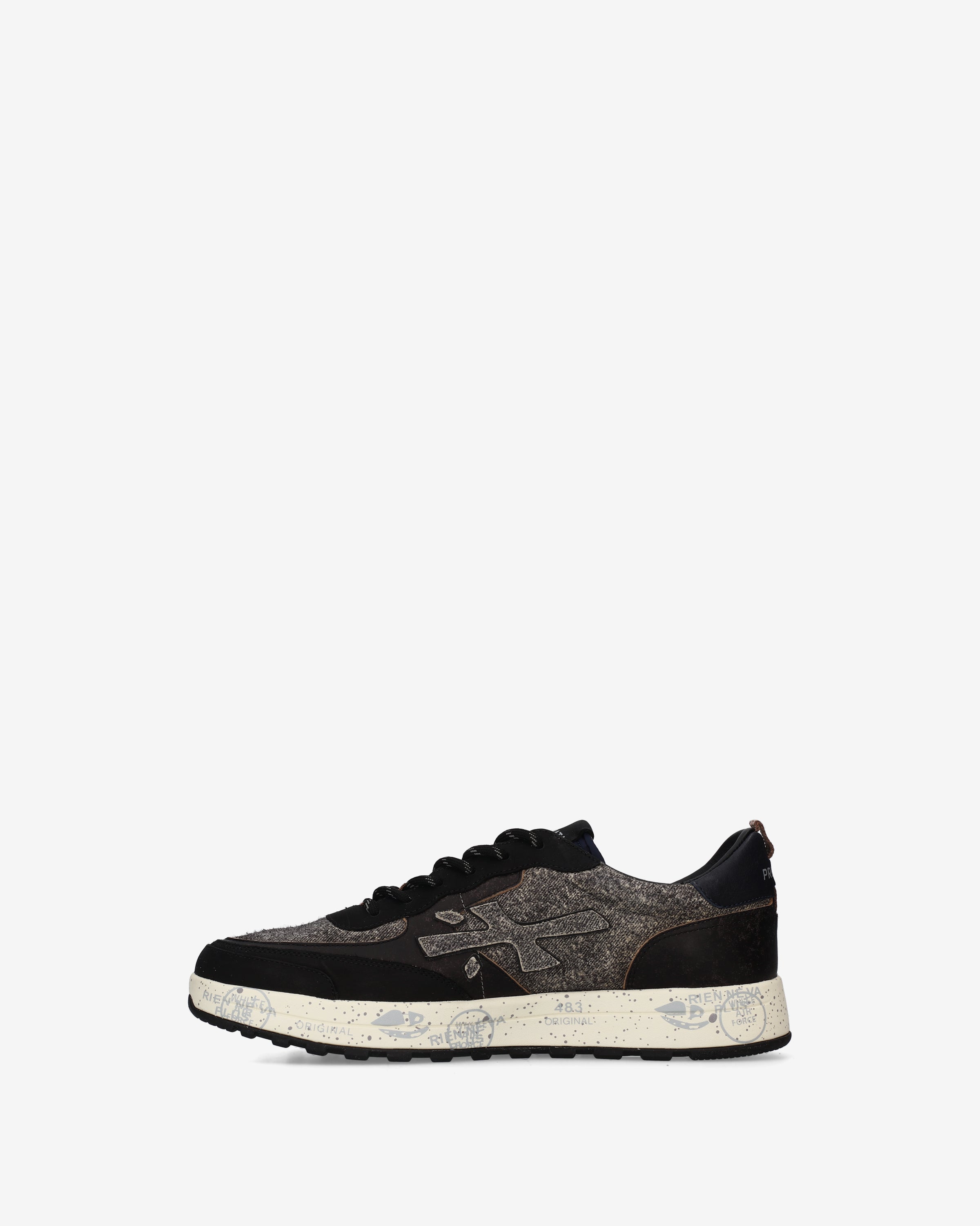 premiata-nous-8464-sneaker-schwarz-grau-m-lange image 3