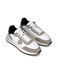 philippe-model-tropez-2-1-sneaker-herren-wei-grau-blau image 5